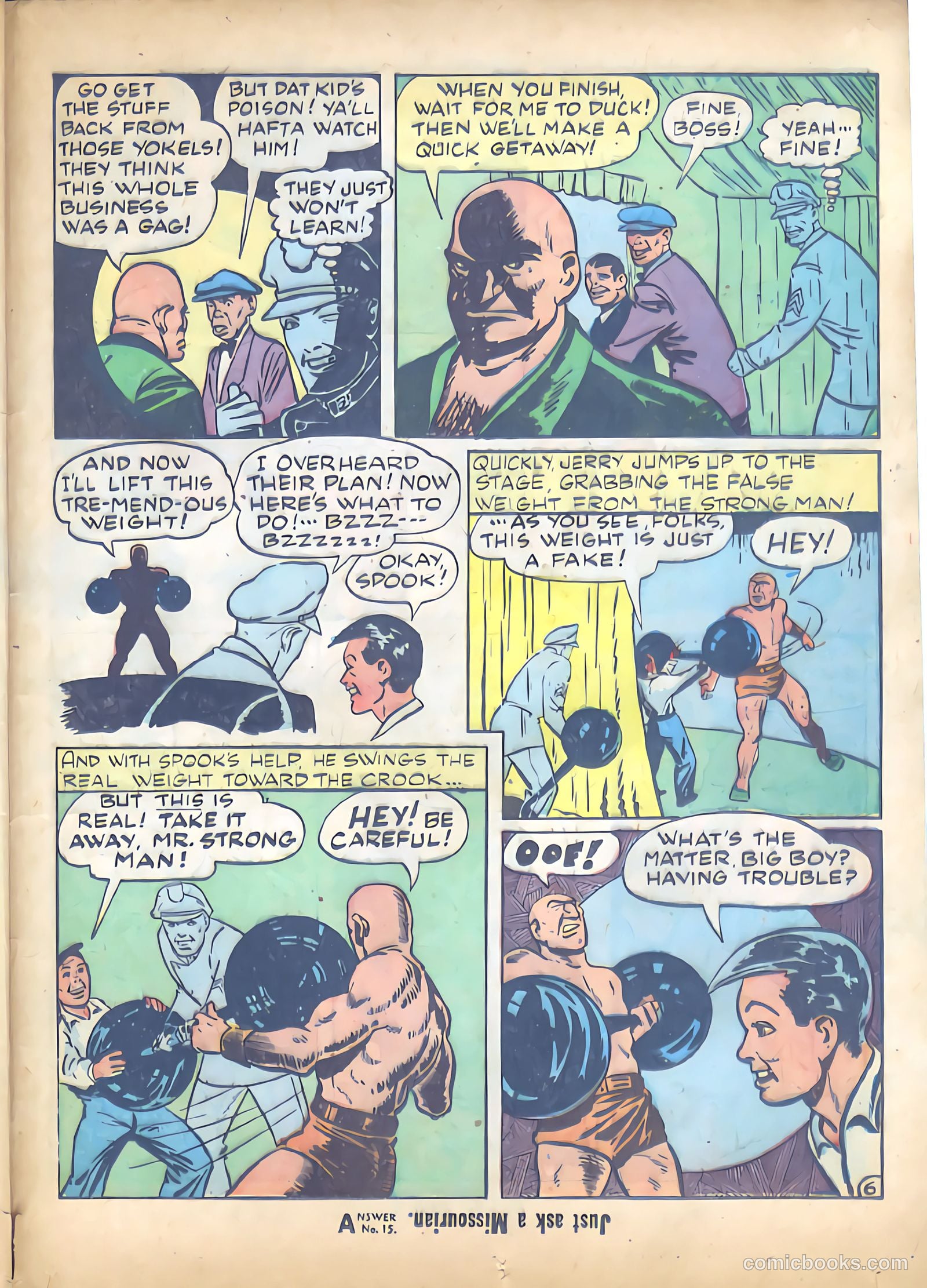 Blue Bolt #11 (1953) — page 37 of 52