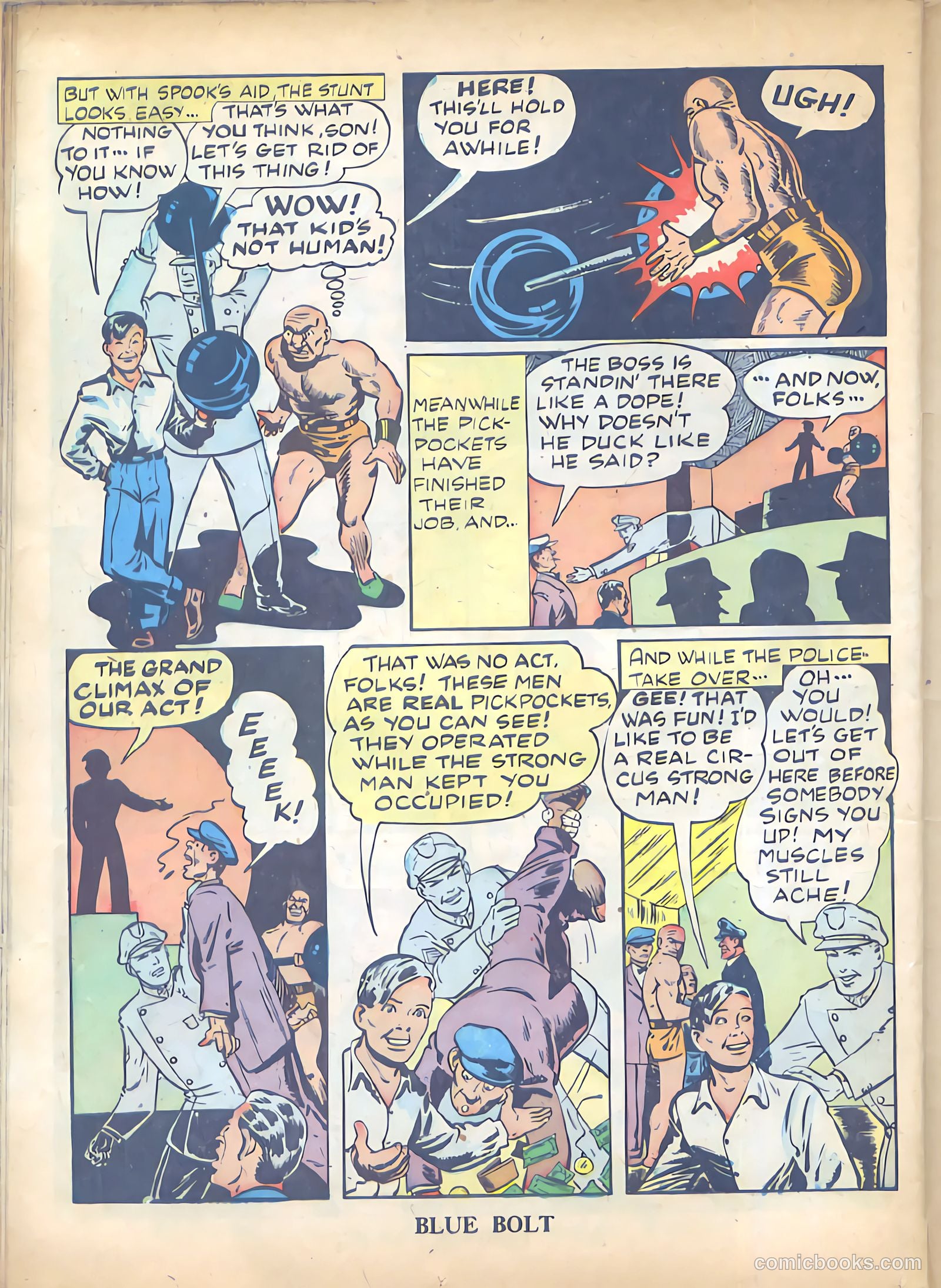 Blue Bolt #11 (1953) — page 38 of 52
