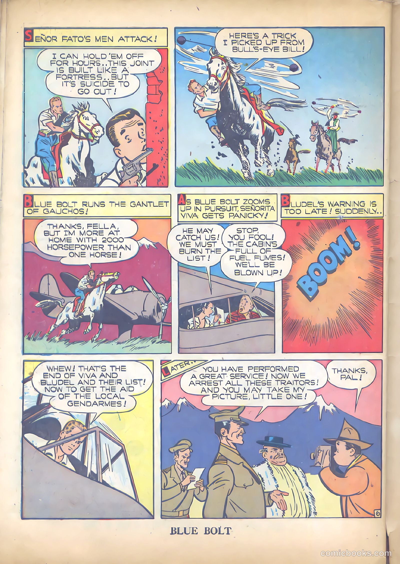 Blue Bolt #11 (1953) — page 44 of 52