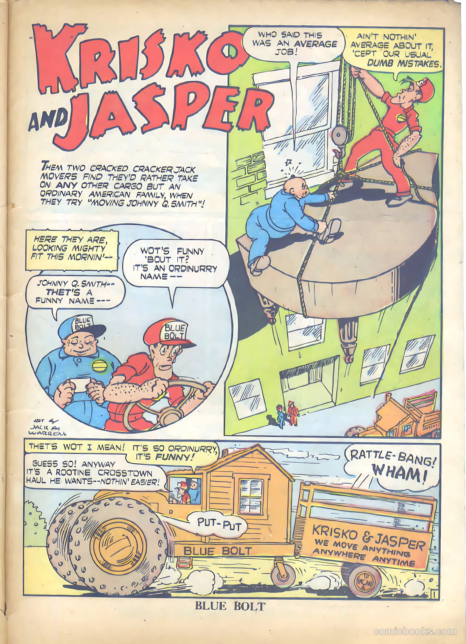 Blue Bolt #11 (1953) — page 45 of 52
