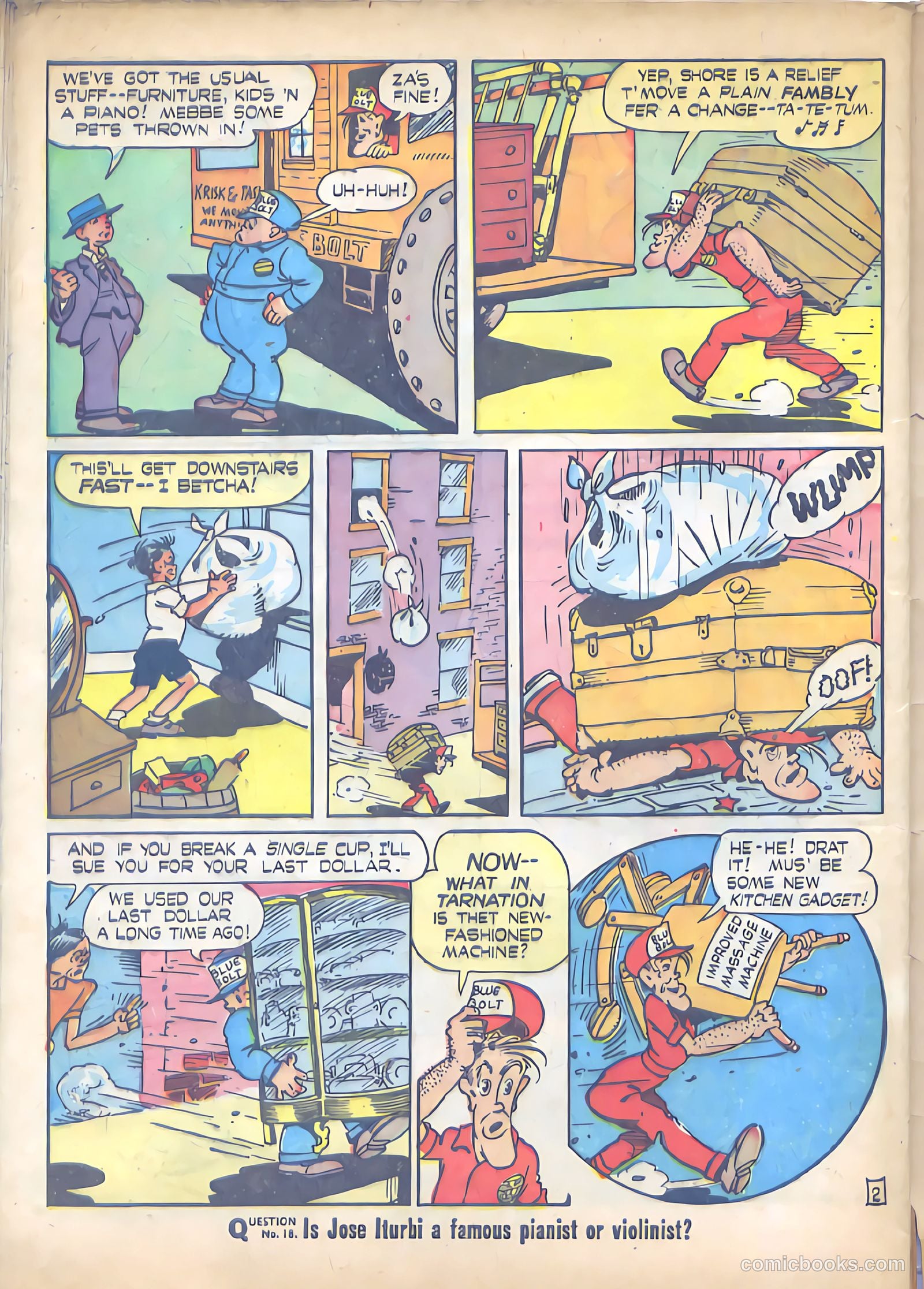 Blue Bolt #11 (1953) — page 46 of 52