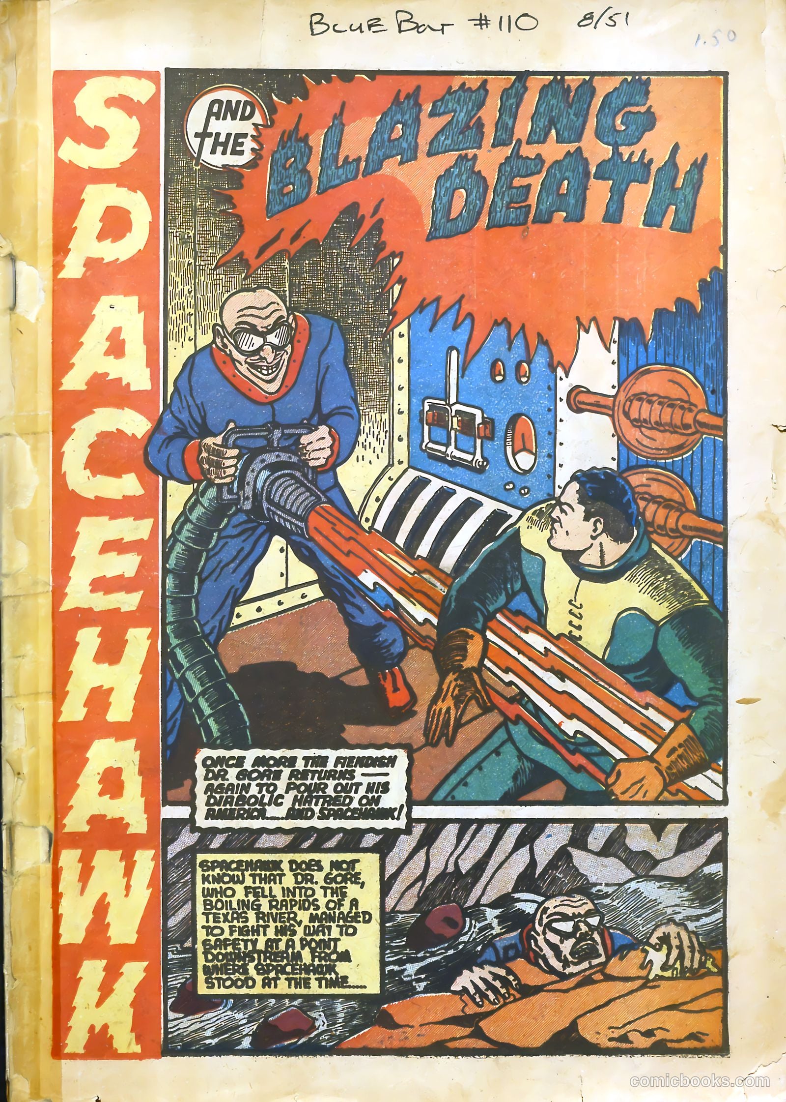 Blue Bolt #110 (1951) — page 2 of 33