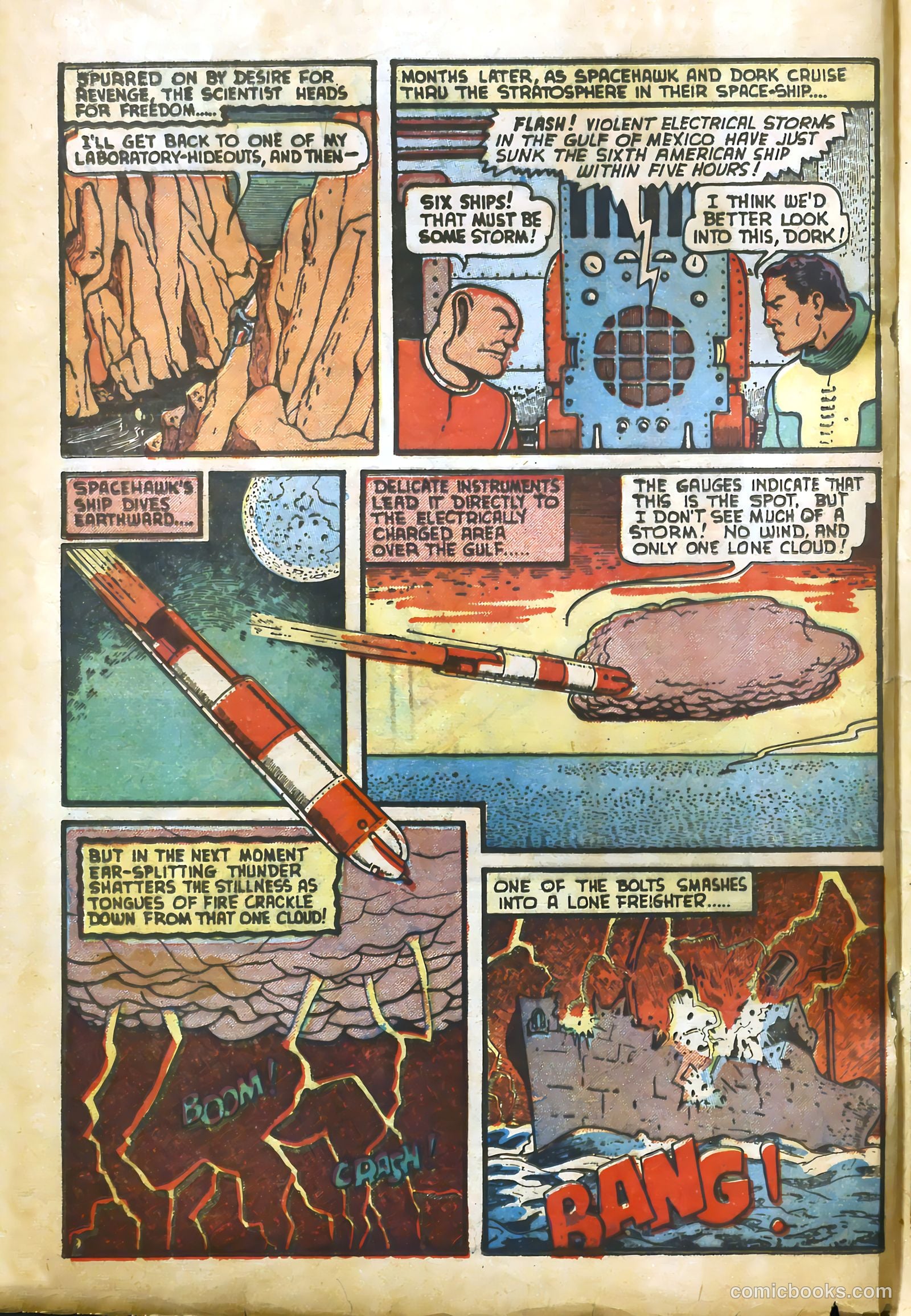 Blue Bolt #110 (1951) — page 3 of 33