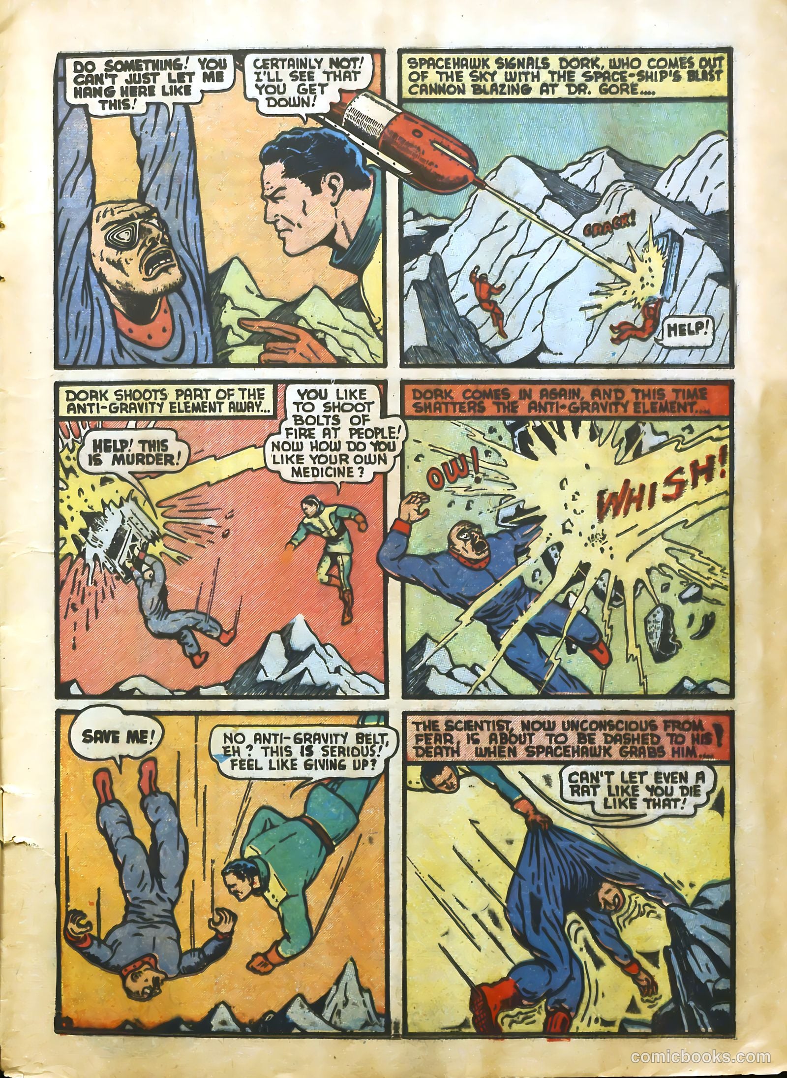 Blue Bolt #110 (1951) — page 8 of 33