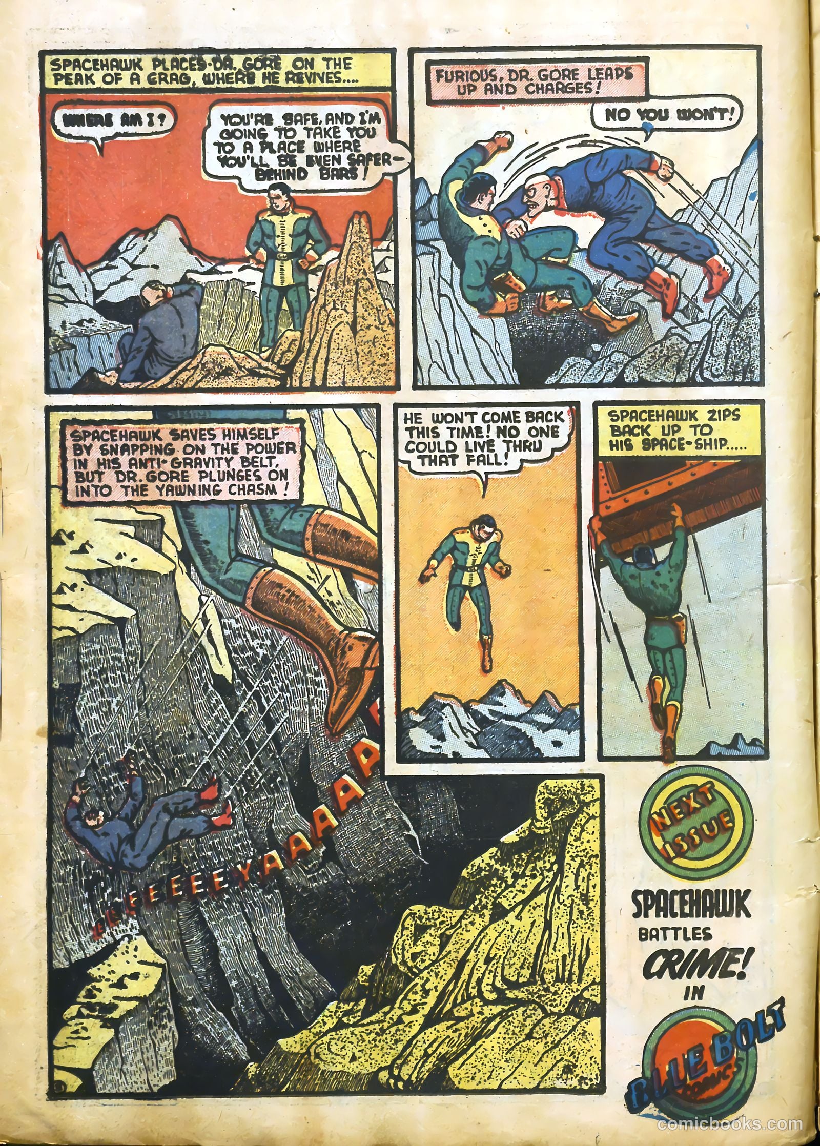 Blue Bolt #110 (1951) — page 9 of 33
