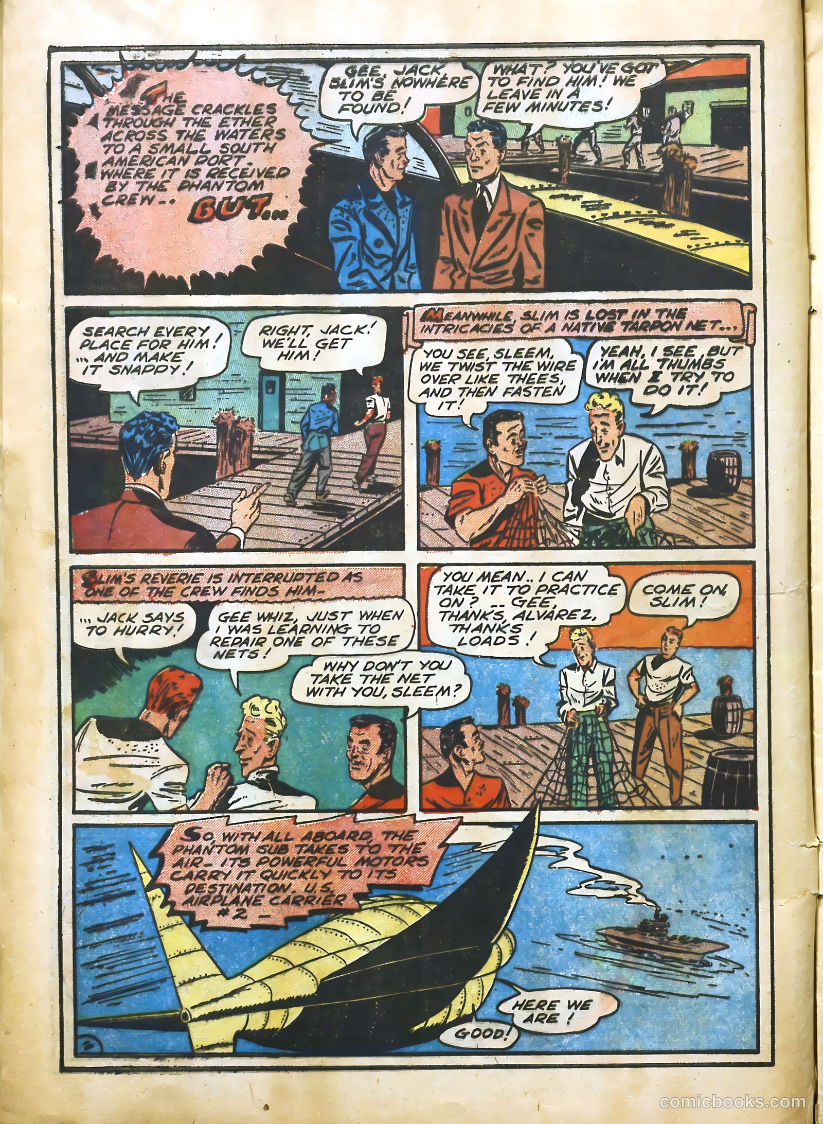 Blue Bolt #110 (1951) — page 11 of 33