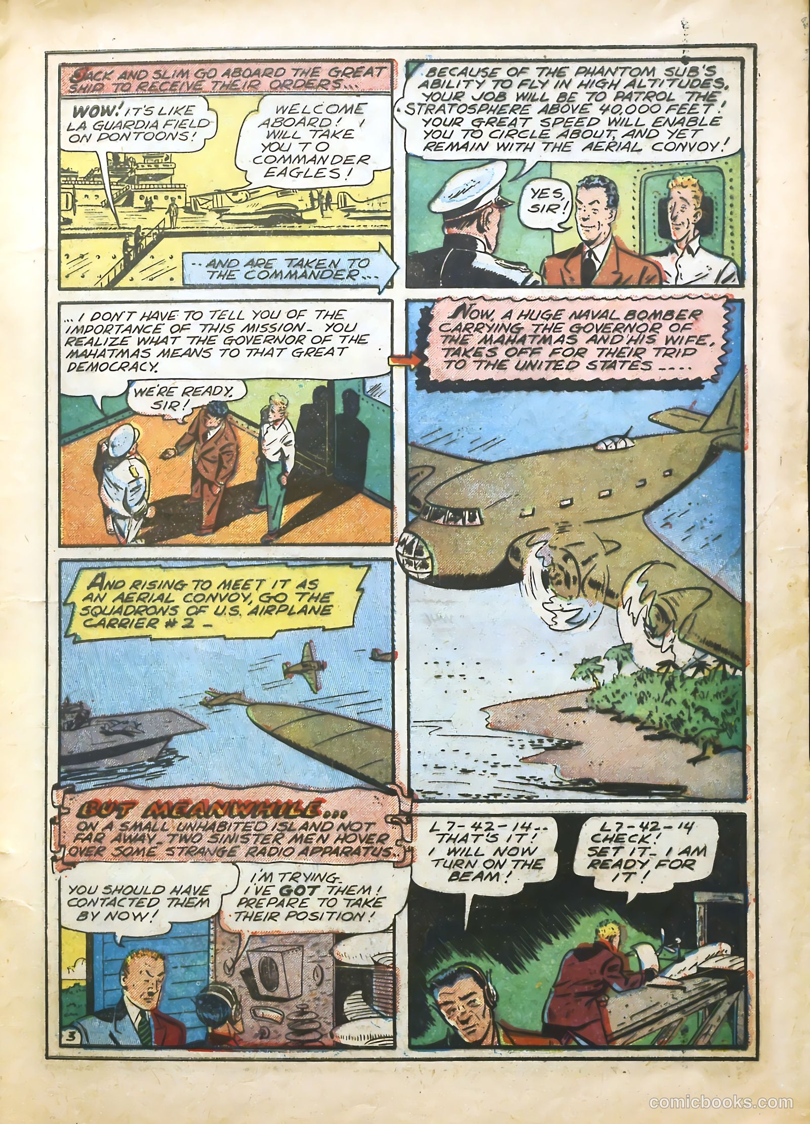 Blue Bolt #110 (1951) — page 12 of 33