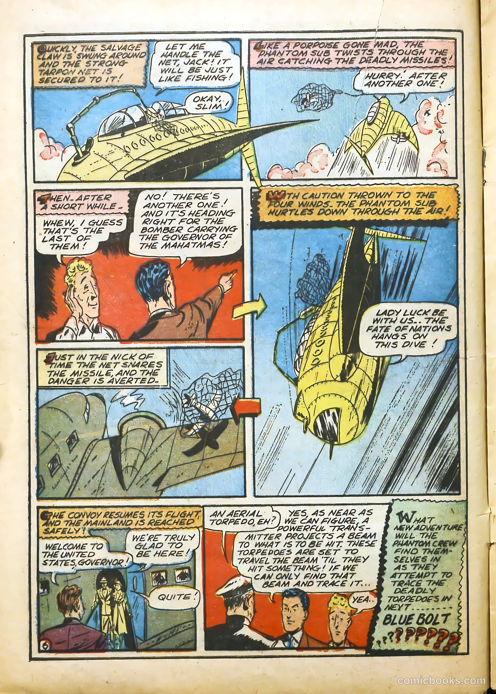 Blue Bolt #110 (1951) — page 15 of 33