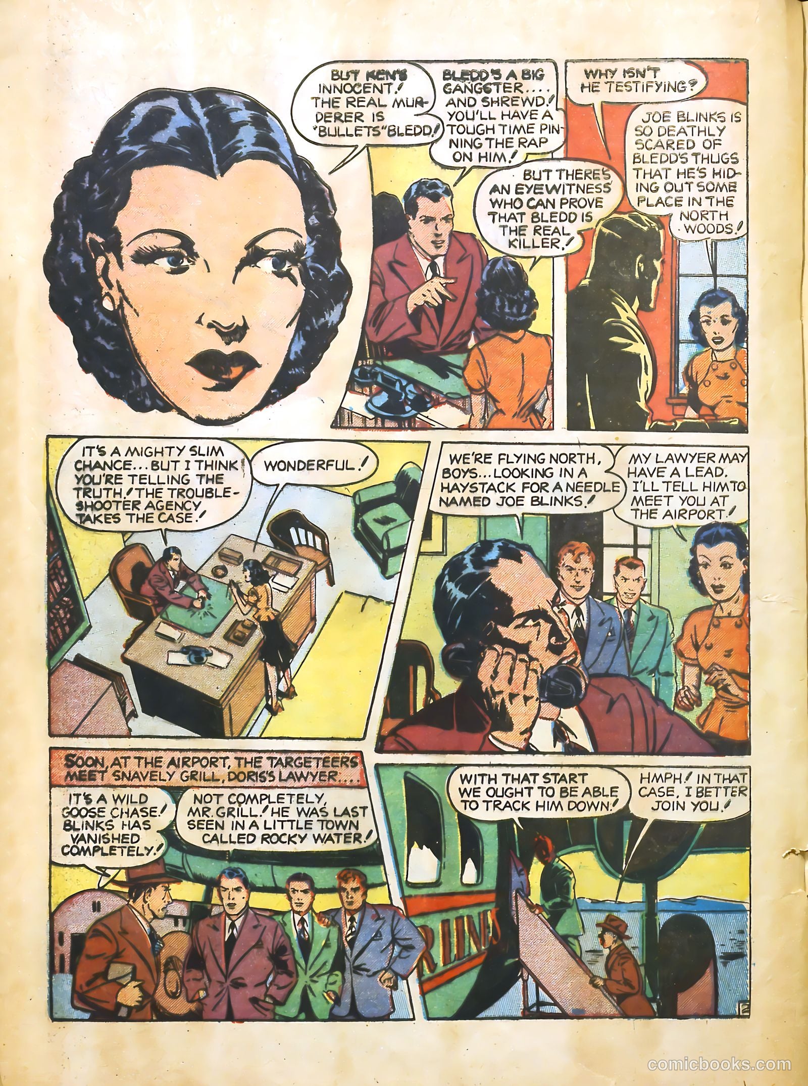 Blue Bolt #110 (1951) — page 19 of 33