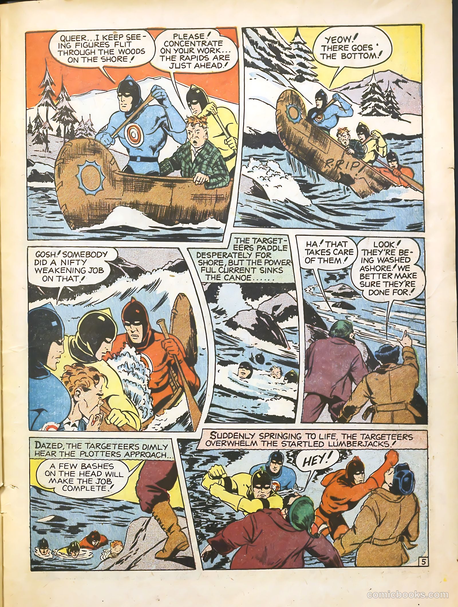 Blue Bolt #110 (1951) — page 22 of 33
