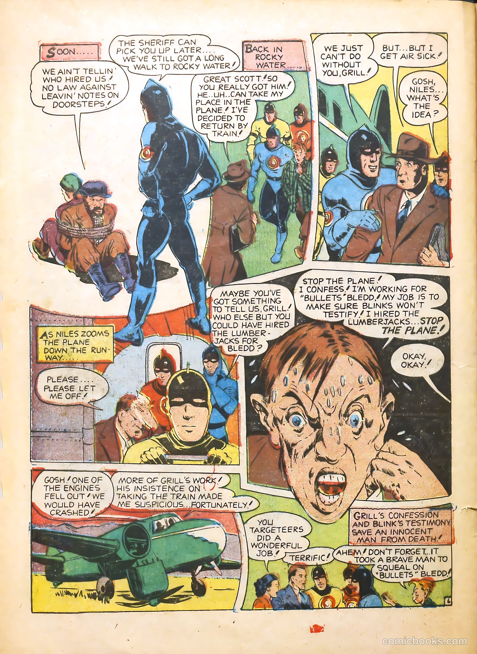 Blue Bolt #110 (1951) — page 23 of 33