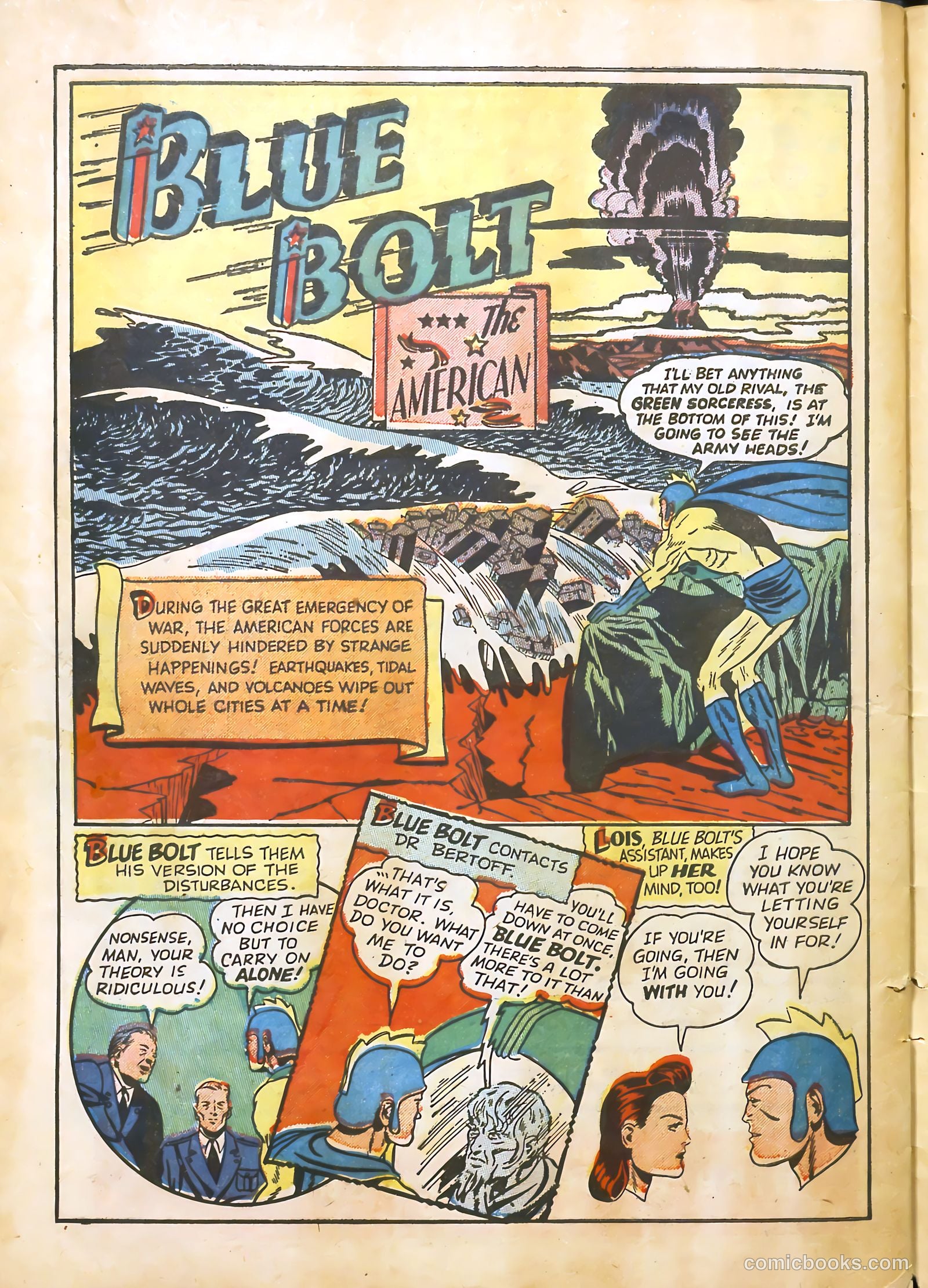 Blue Bolt #110 (1951) — page 25 of 33