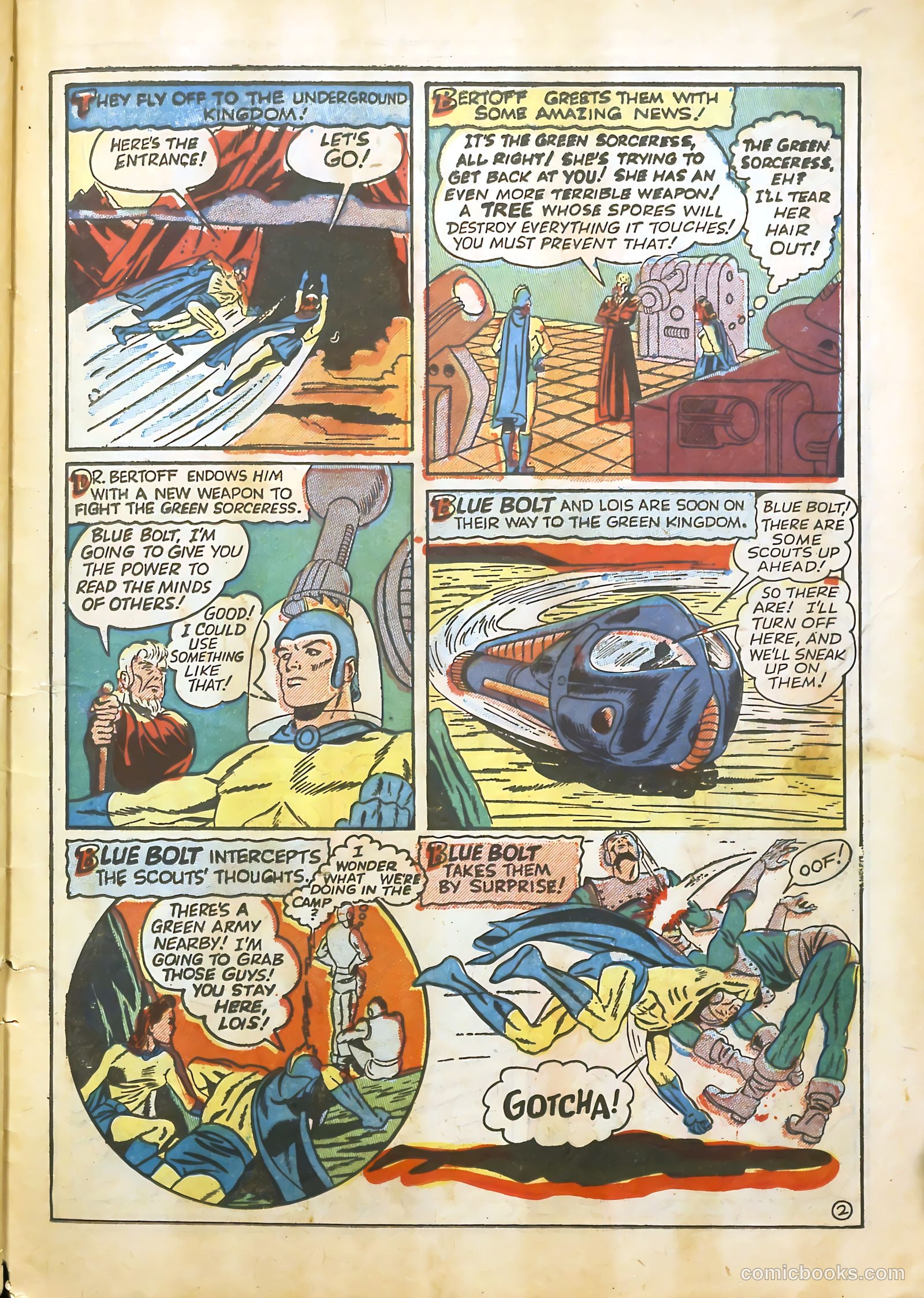 Blue Bolt #110 (1951) — page 26 of 33