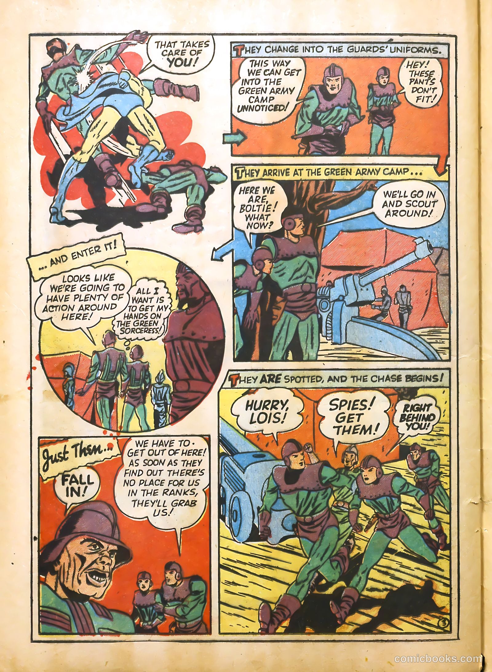 Blue Bolt #110 (1951) — page 27 of 33