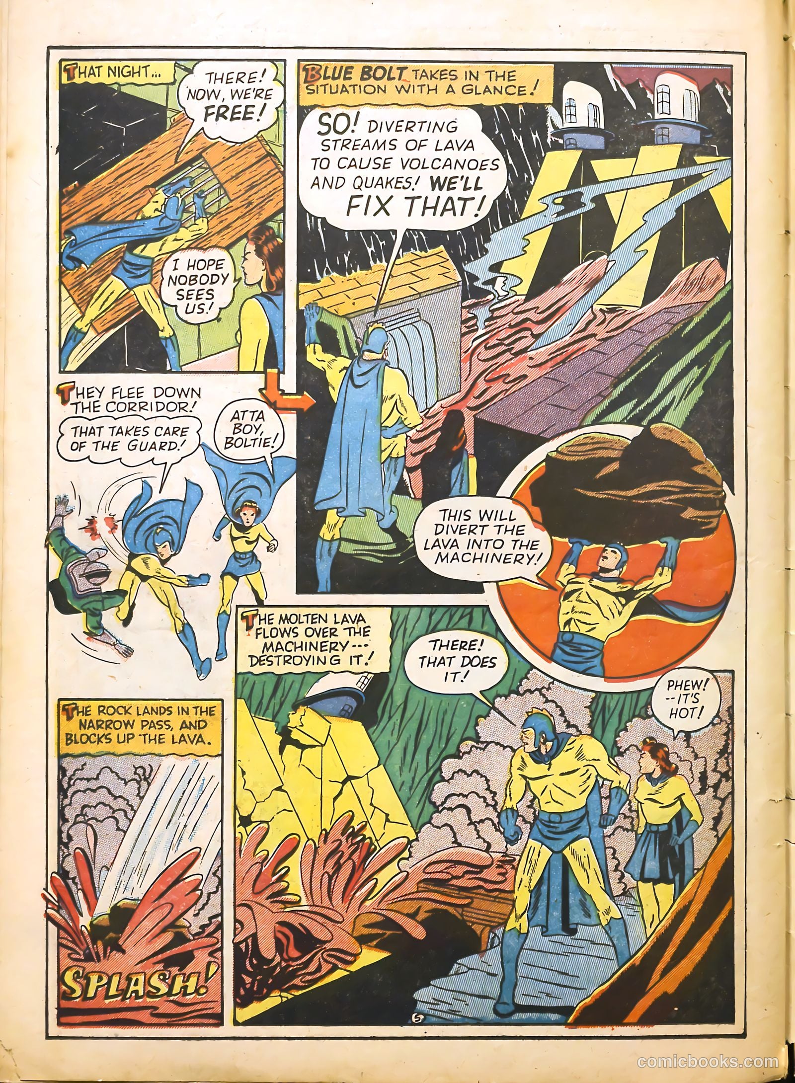 Blue Bolt #110 (1951) — page 29 of 33
