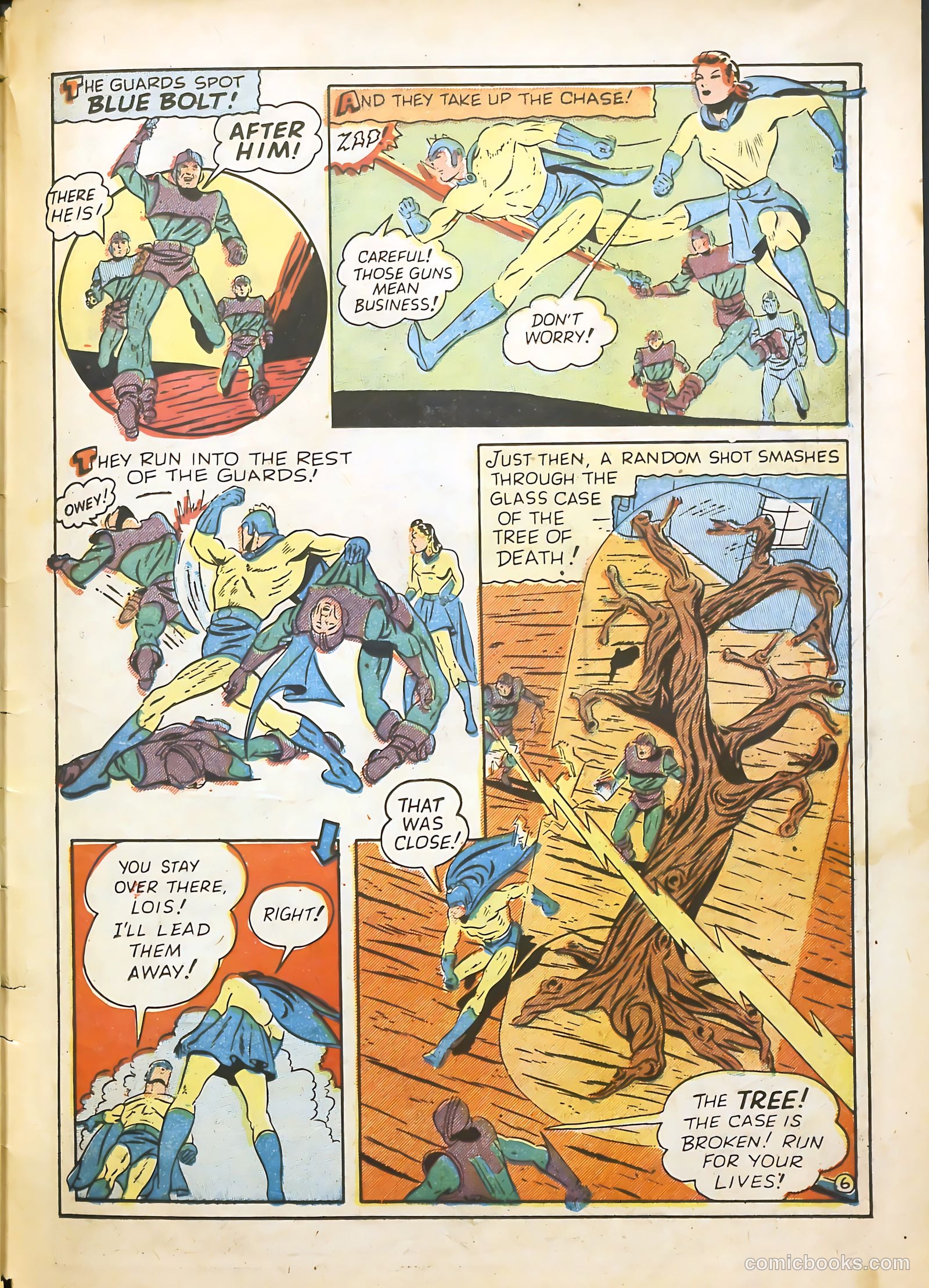 Blue Bolt #110 (1951) — page 30 of 33