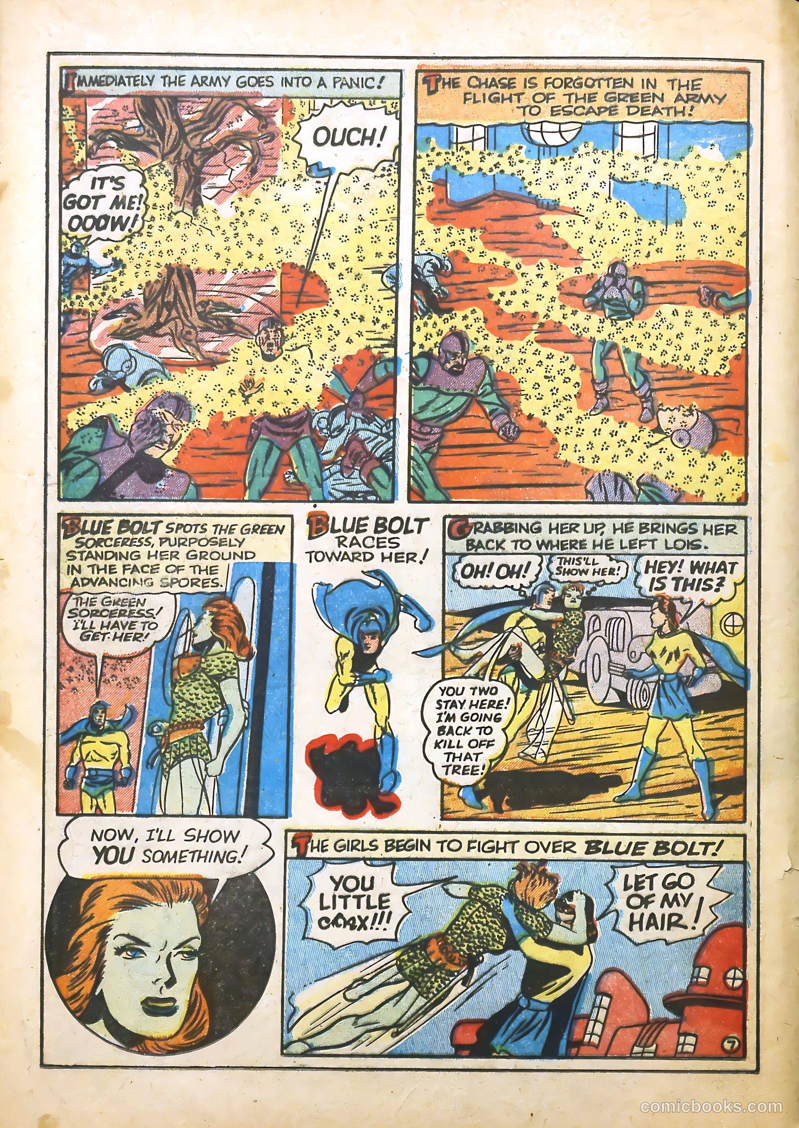 Blue Bolt #110 (1951) — page 31 of 33