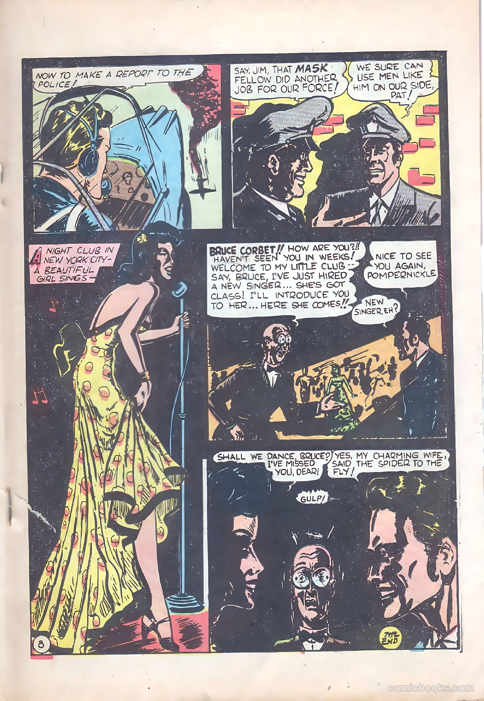 Blue Bolt #111 (1951) — page 9 of 30