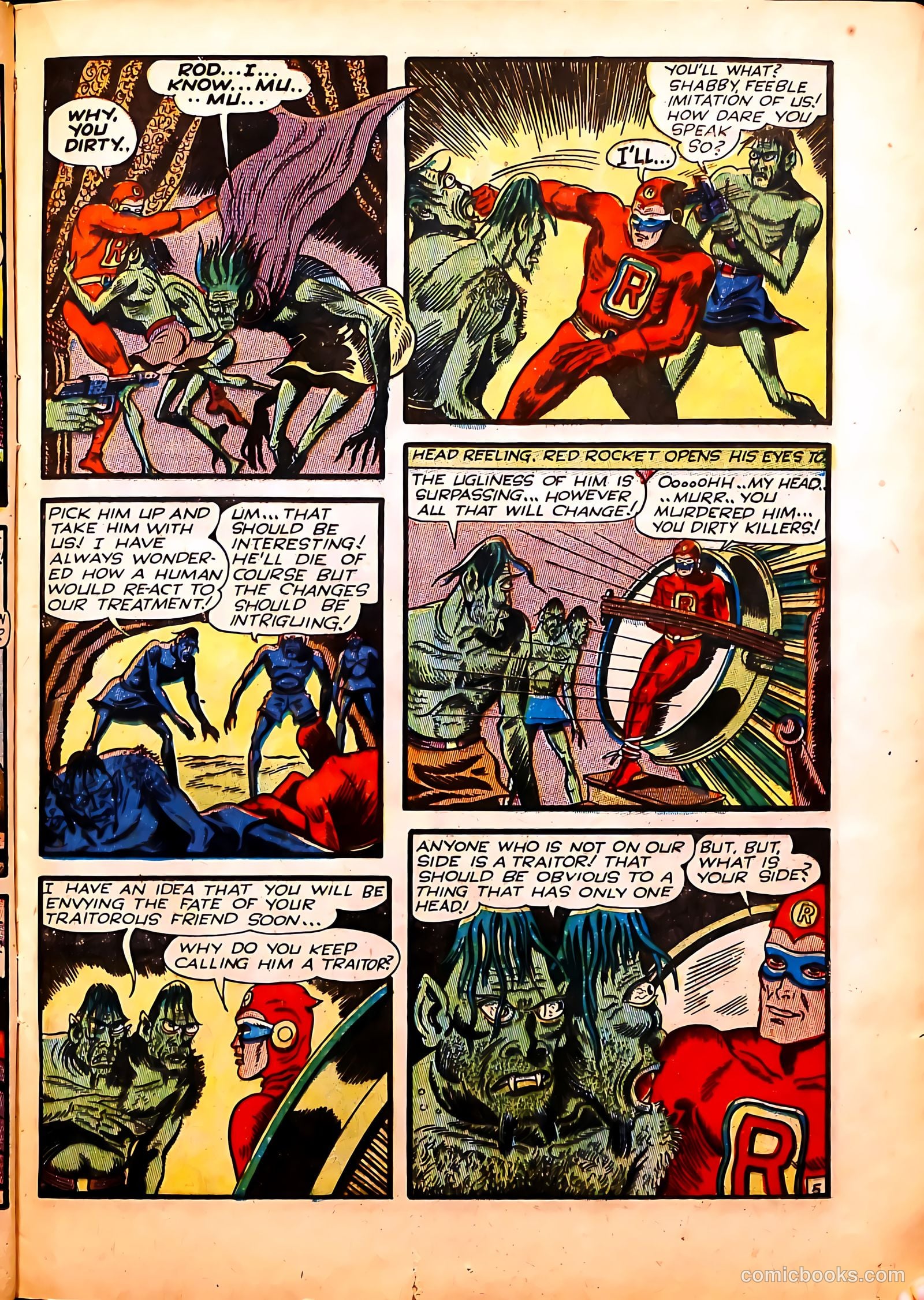 Blue Bolt #111 (1951) — page 16 of 30