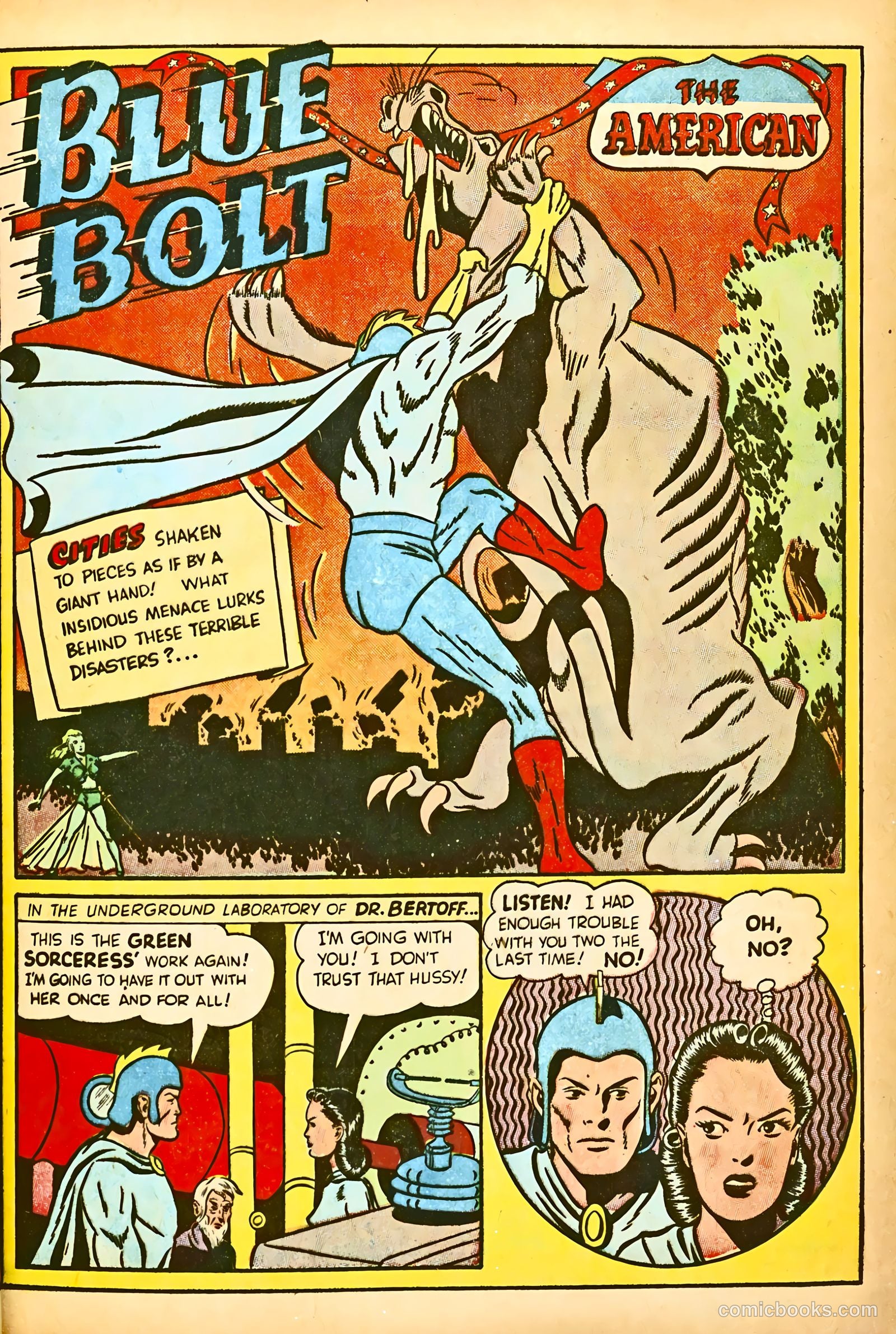 Blue Bolt #111 (1951) — page 22 of 30