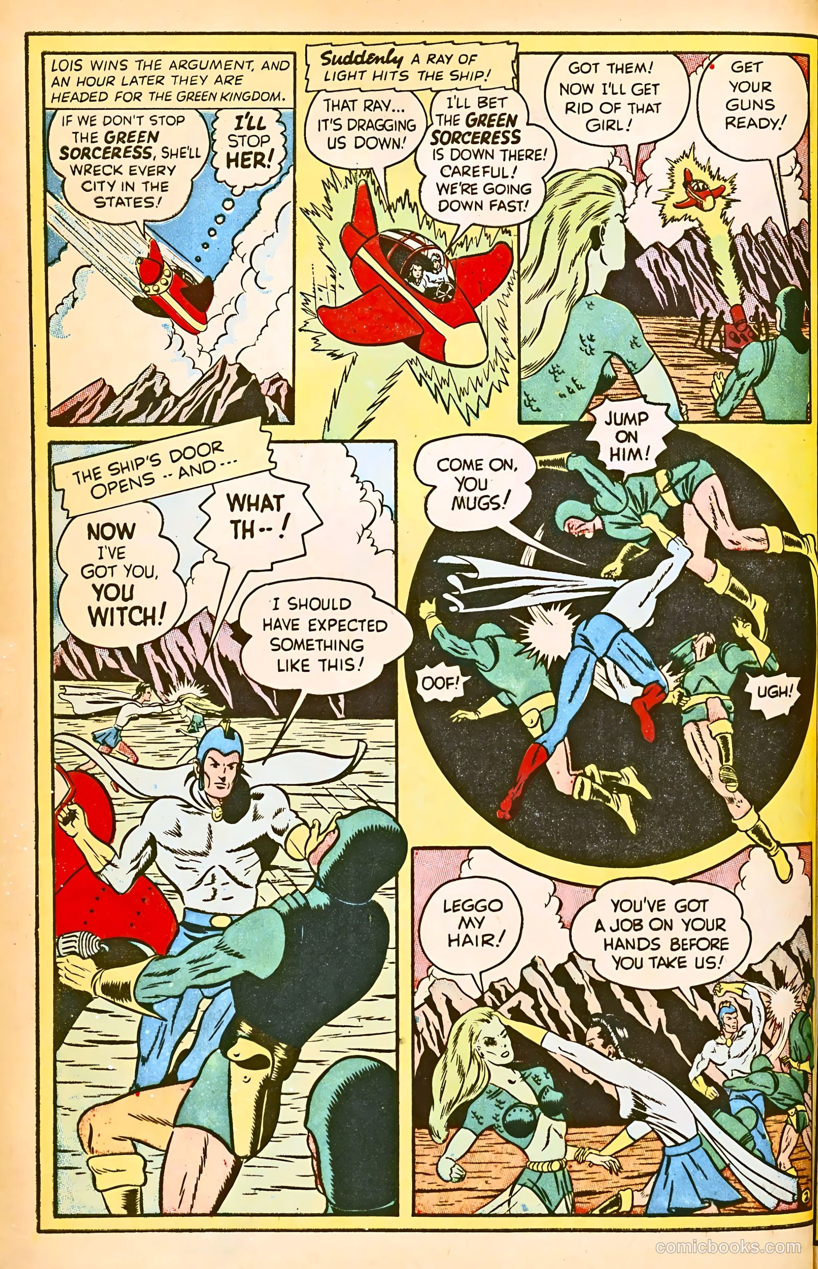 Blue Bolt #111 (1951) — page 23 of 30
