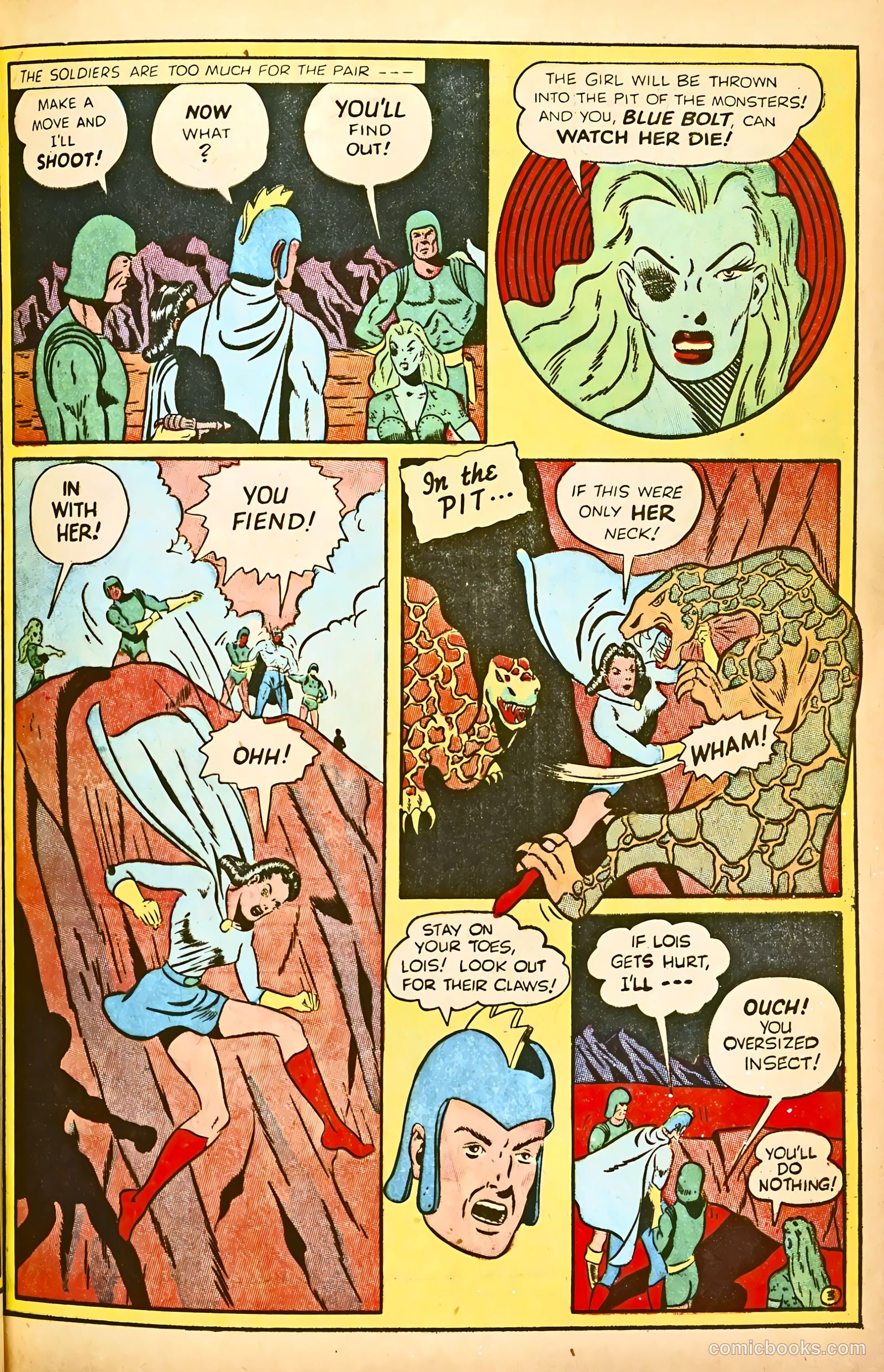 Blue Bolt #111 (1951) — page 24 of 30