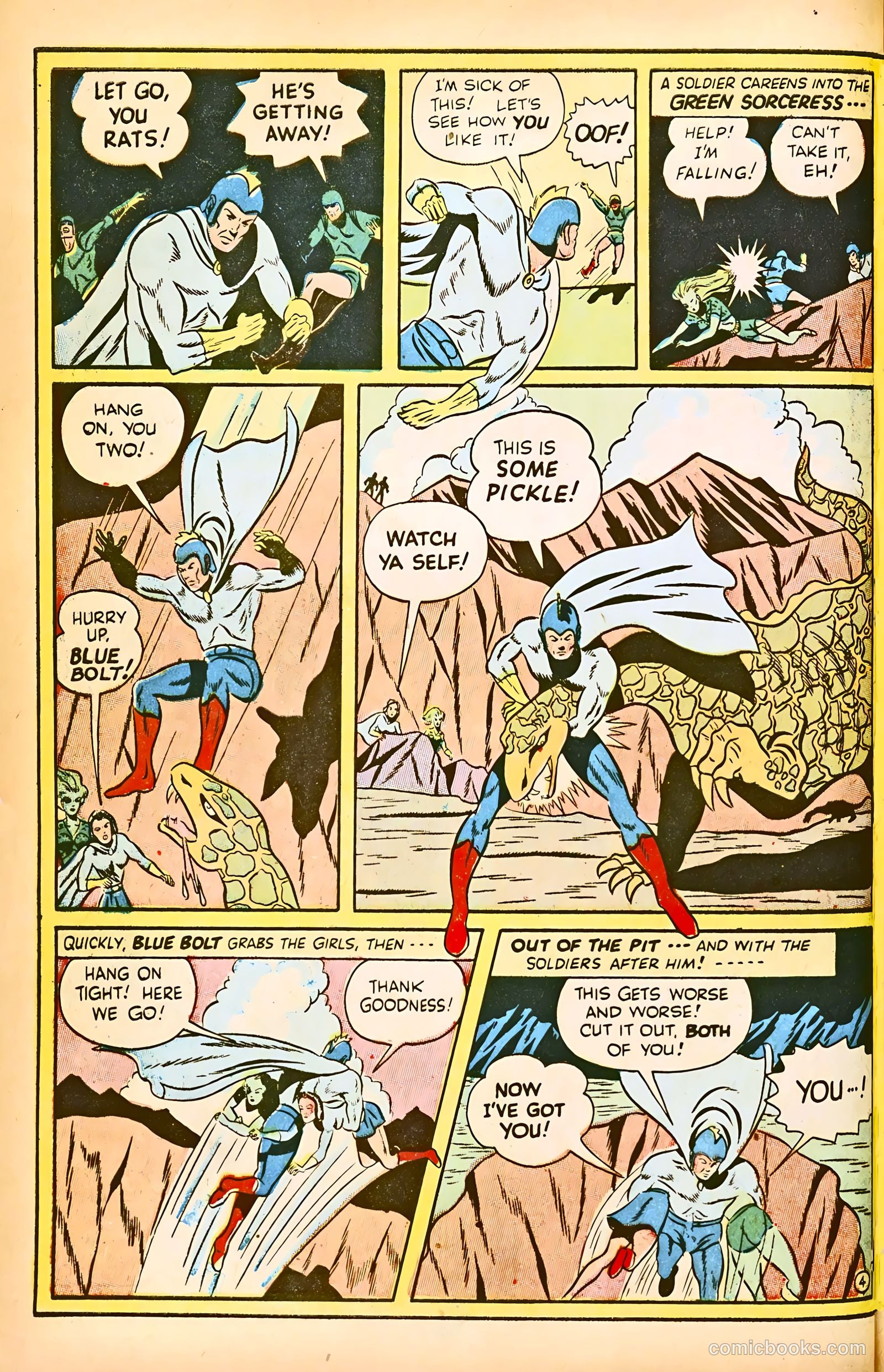 Blue Bolt #111 (1951) — page 25 of 30