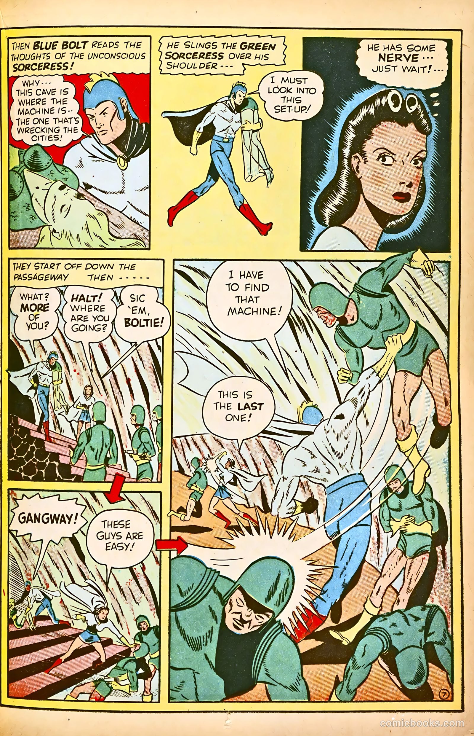 Blue Bolt #111 (1951) — page 28 of 30