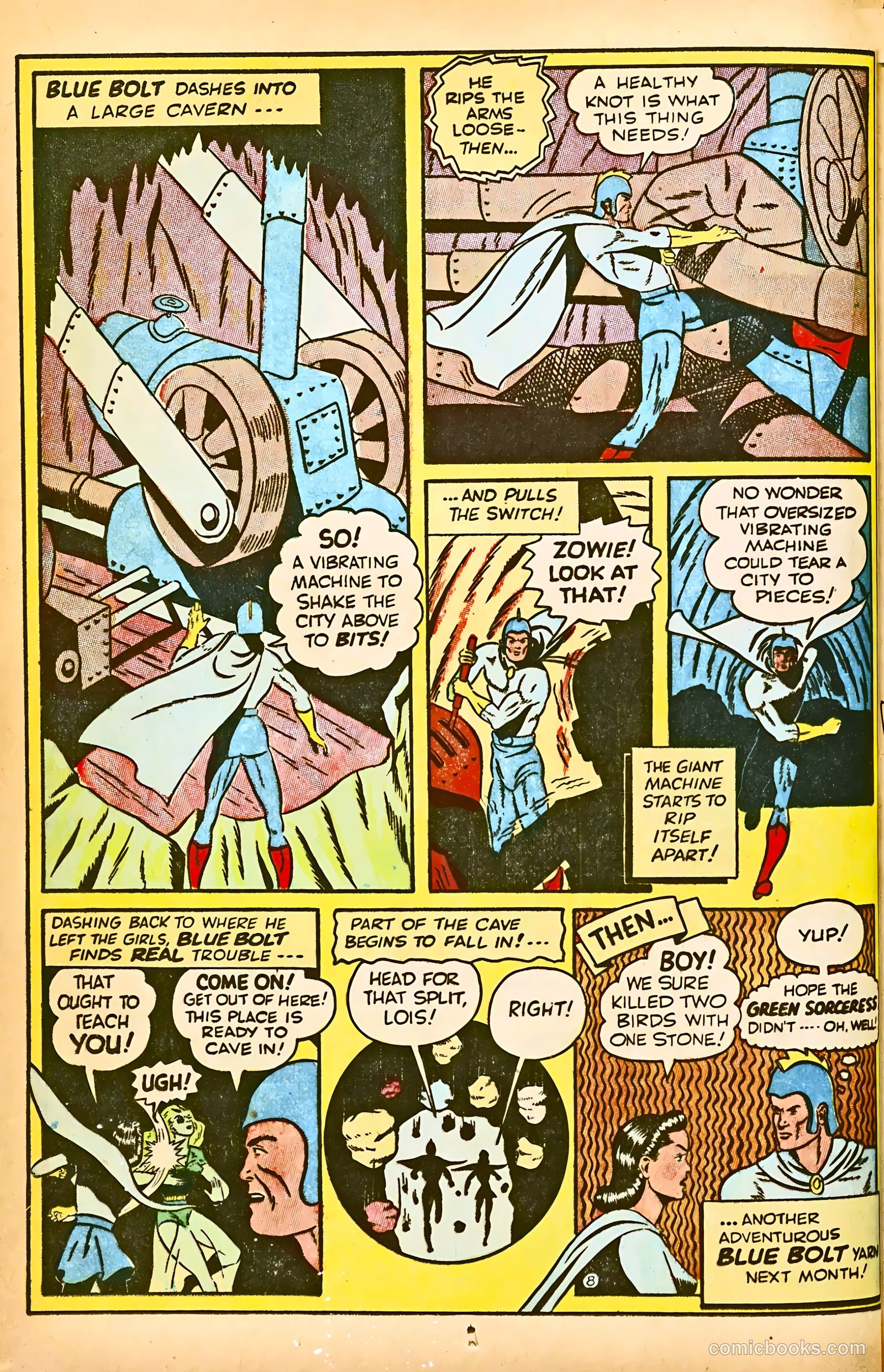 Blue Bolt #111 (1951) — page 29 of 30