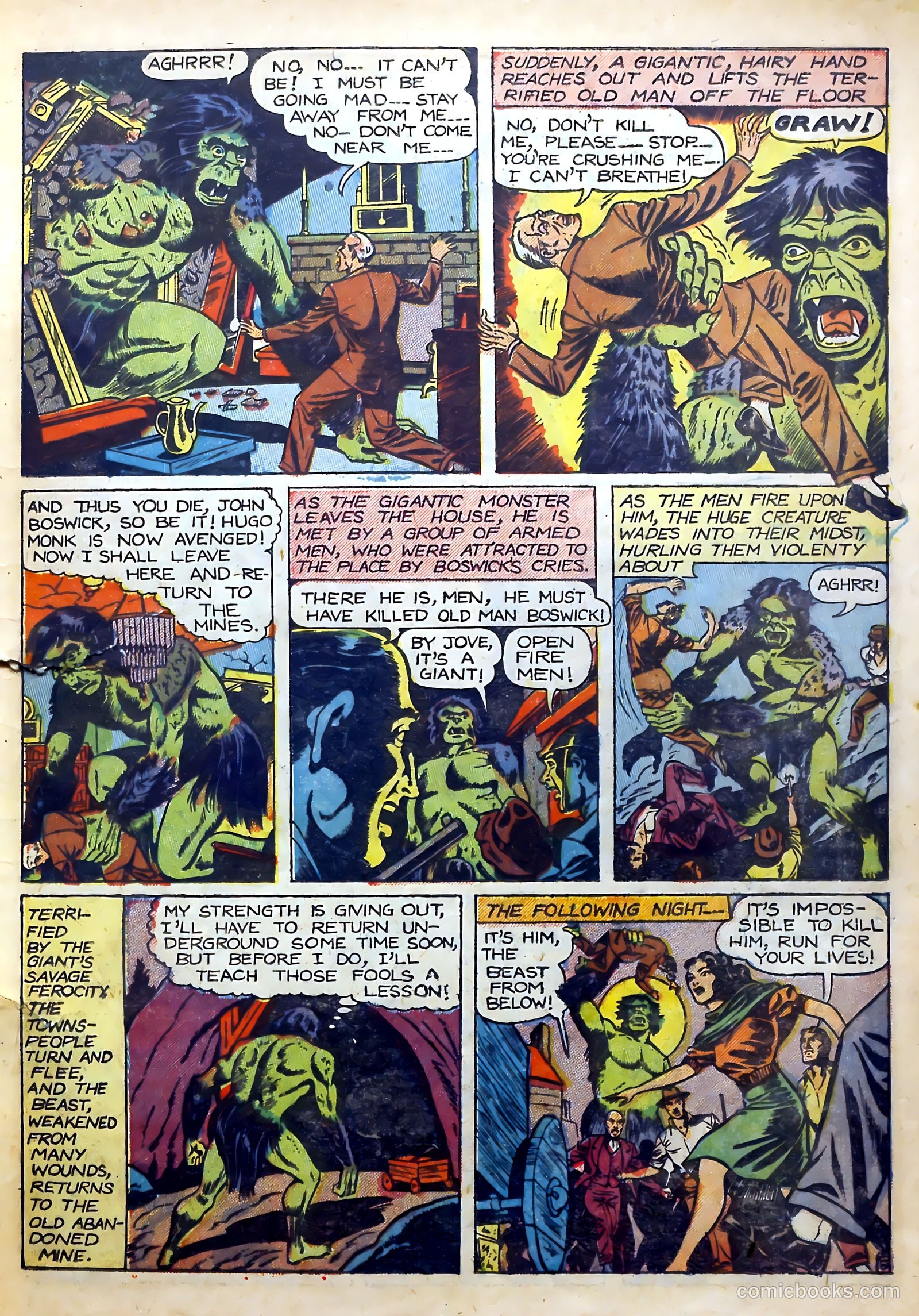Blue Bolt #112 (1952) — page 7 of 36
