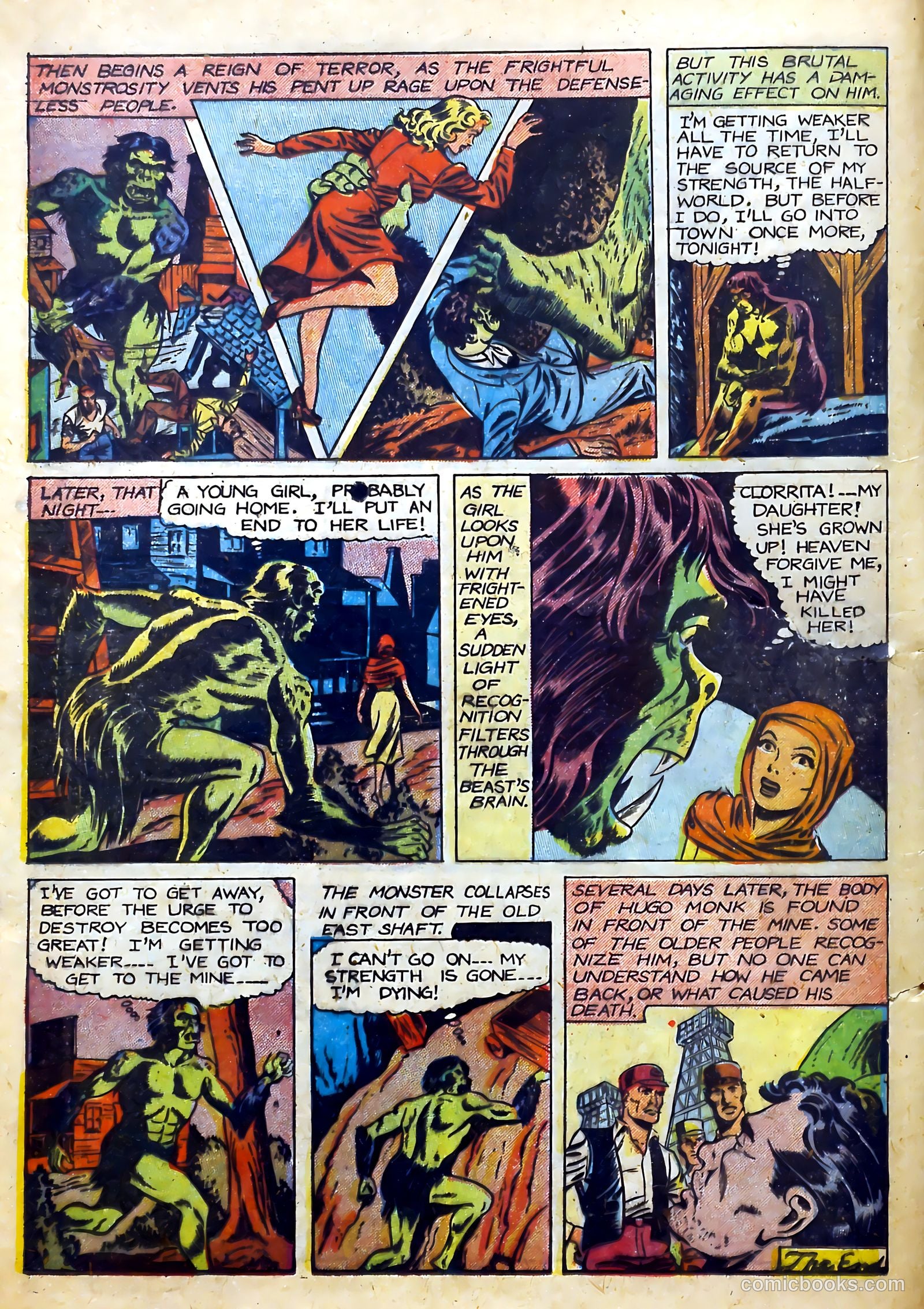 Blue Bolt #112 (1952) — page 8 of 36