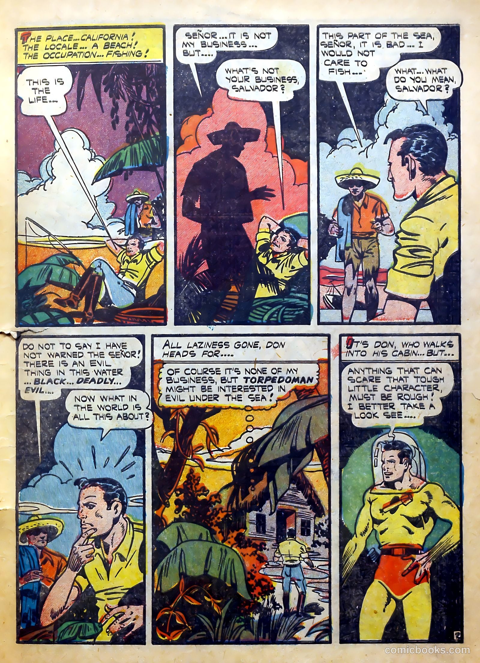 Blue Bolt #112 (1952) — page 11 of 36