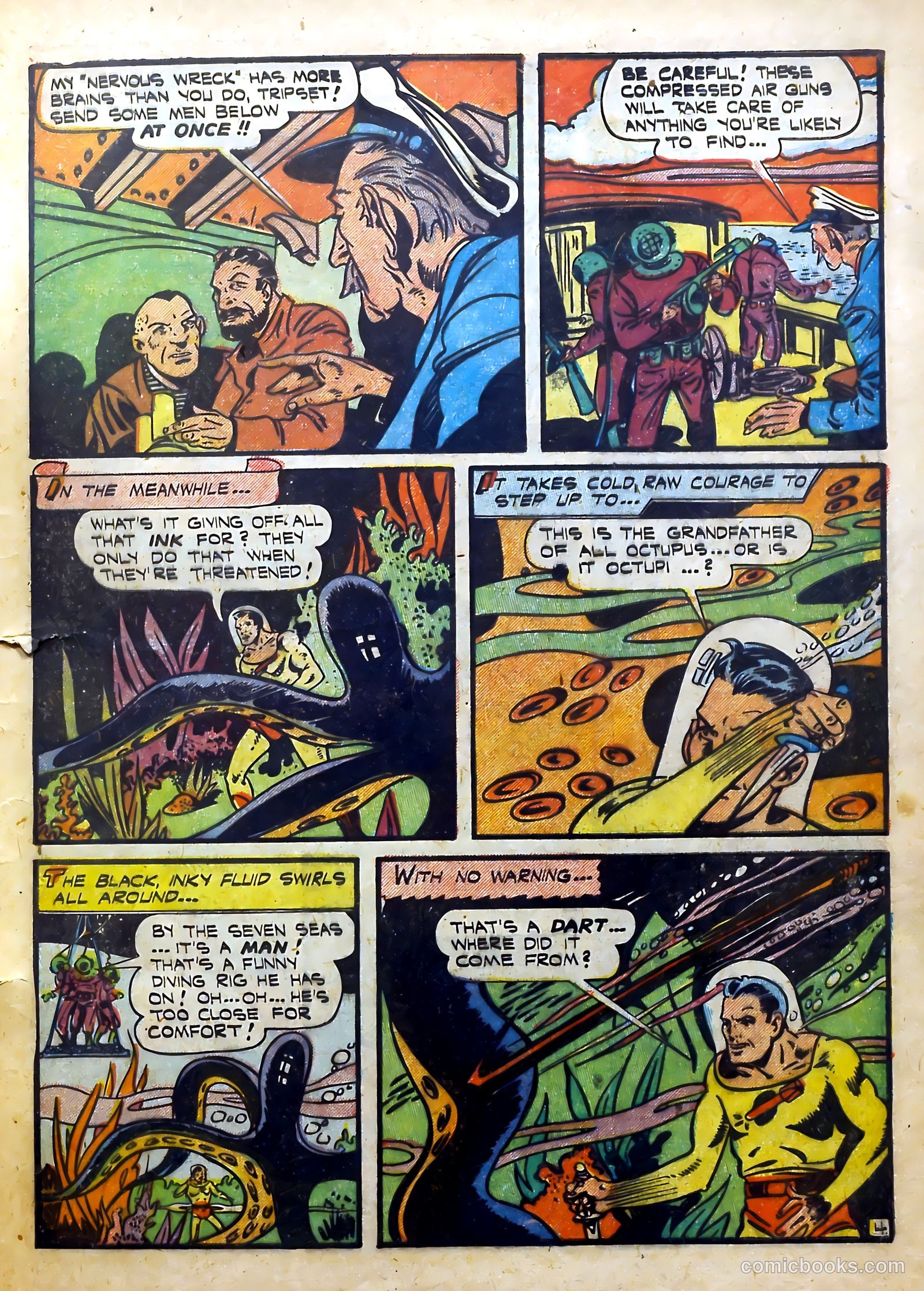 Blue Bolt #112 (1952) — page 13 of 36