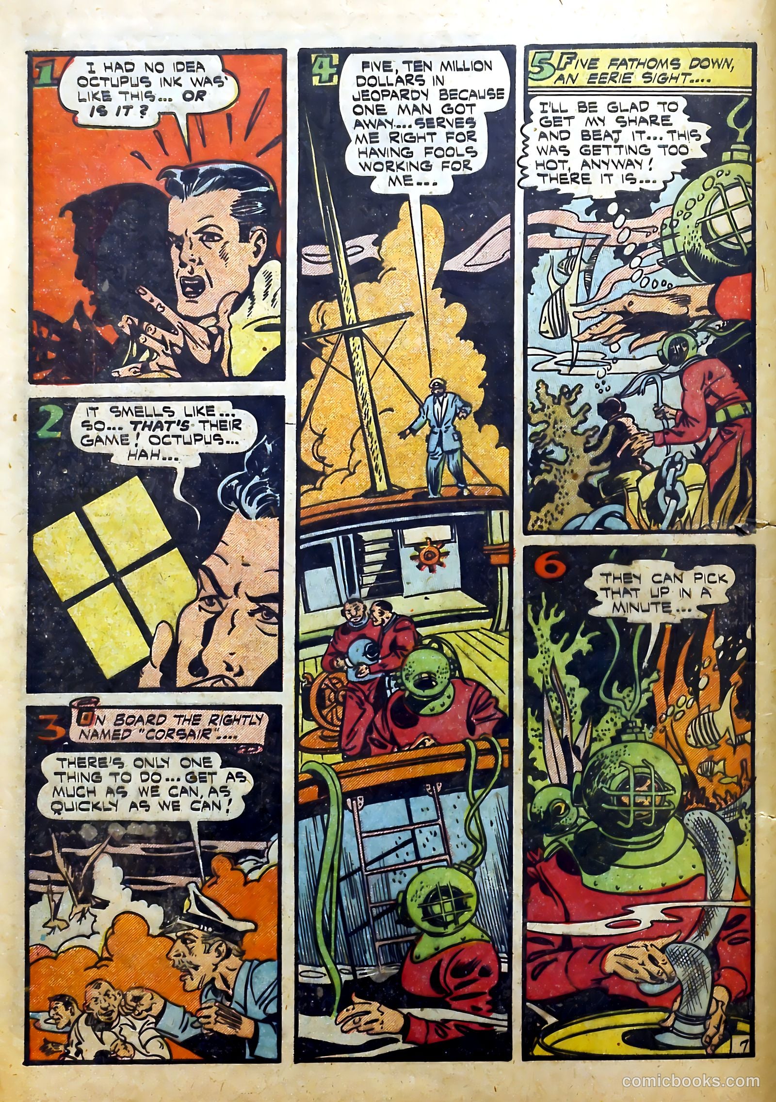 Blue Bolt #112 (1952) — page 16 of 36