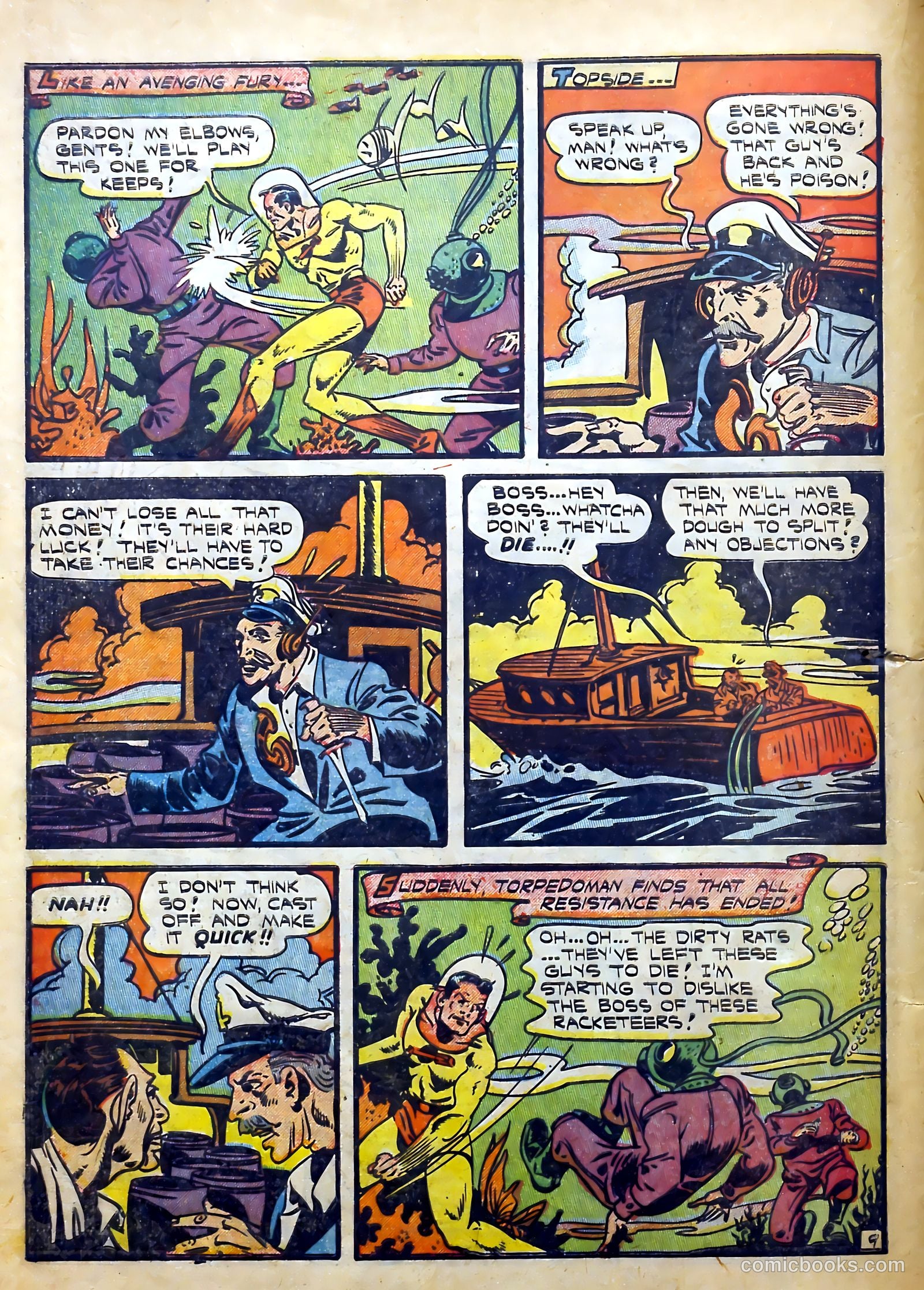 Blue Bolt #112 (1952) — page 18 of 36