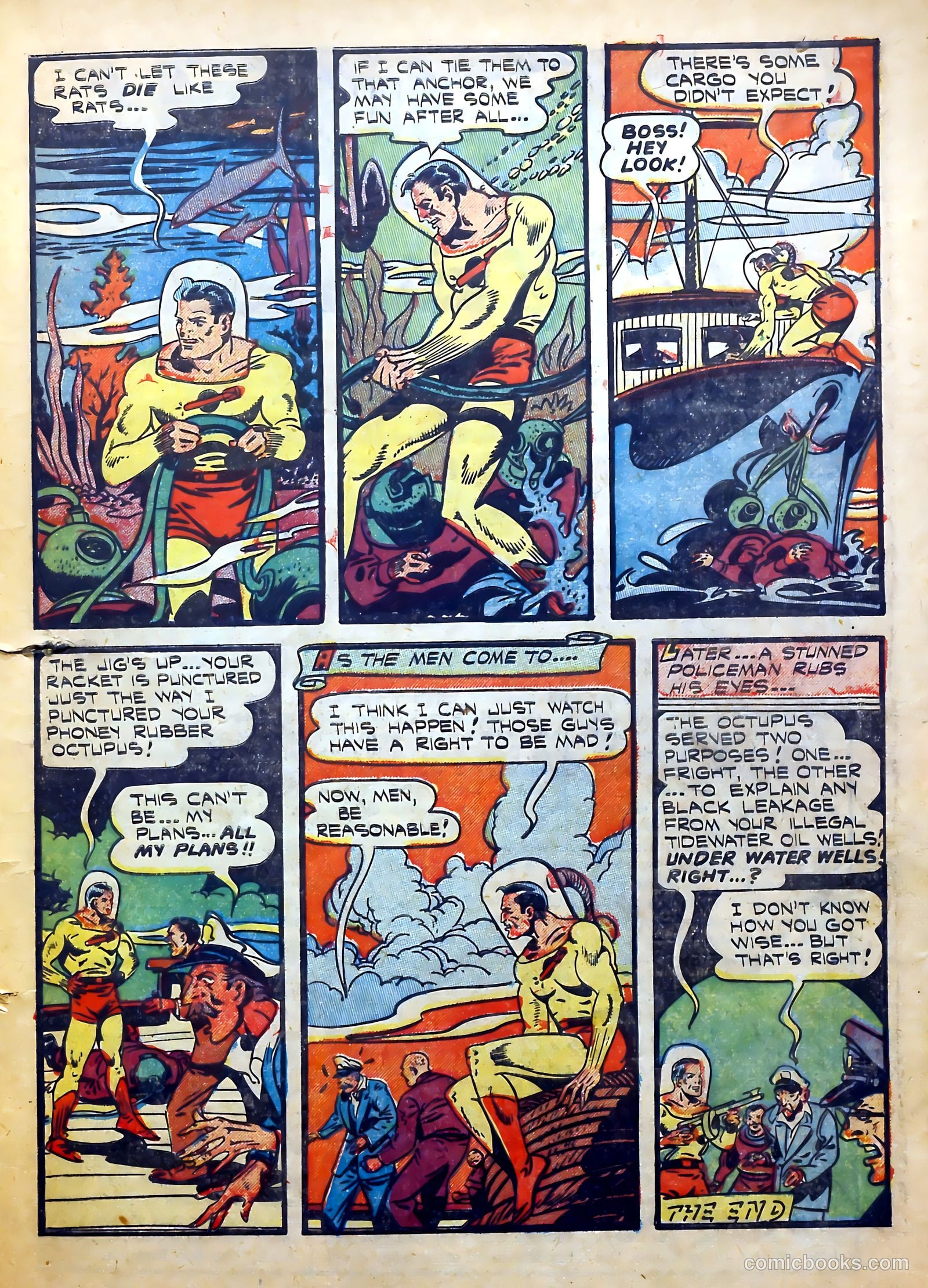 Blue Bolt #112 (1952) — page 19 of 36