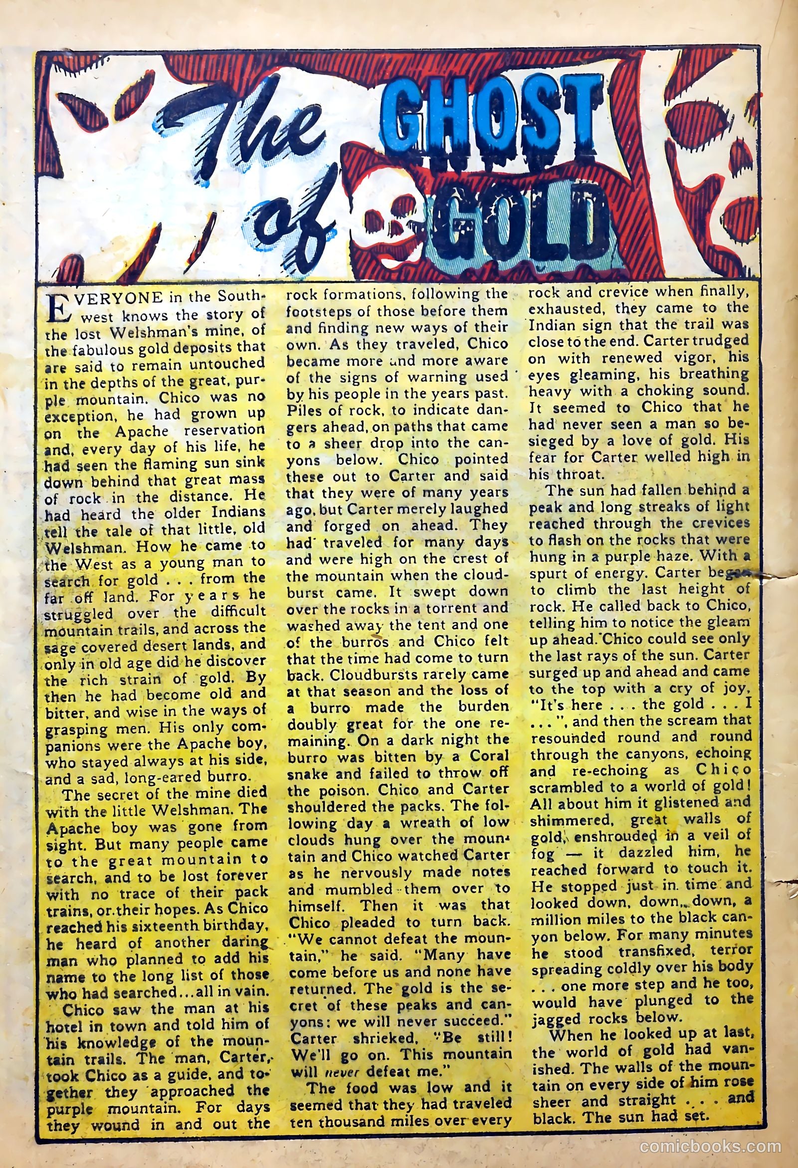 Blue Bolt #112 (1952) — page 20 of 36