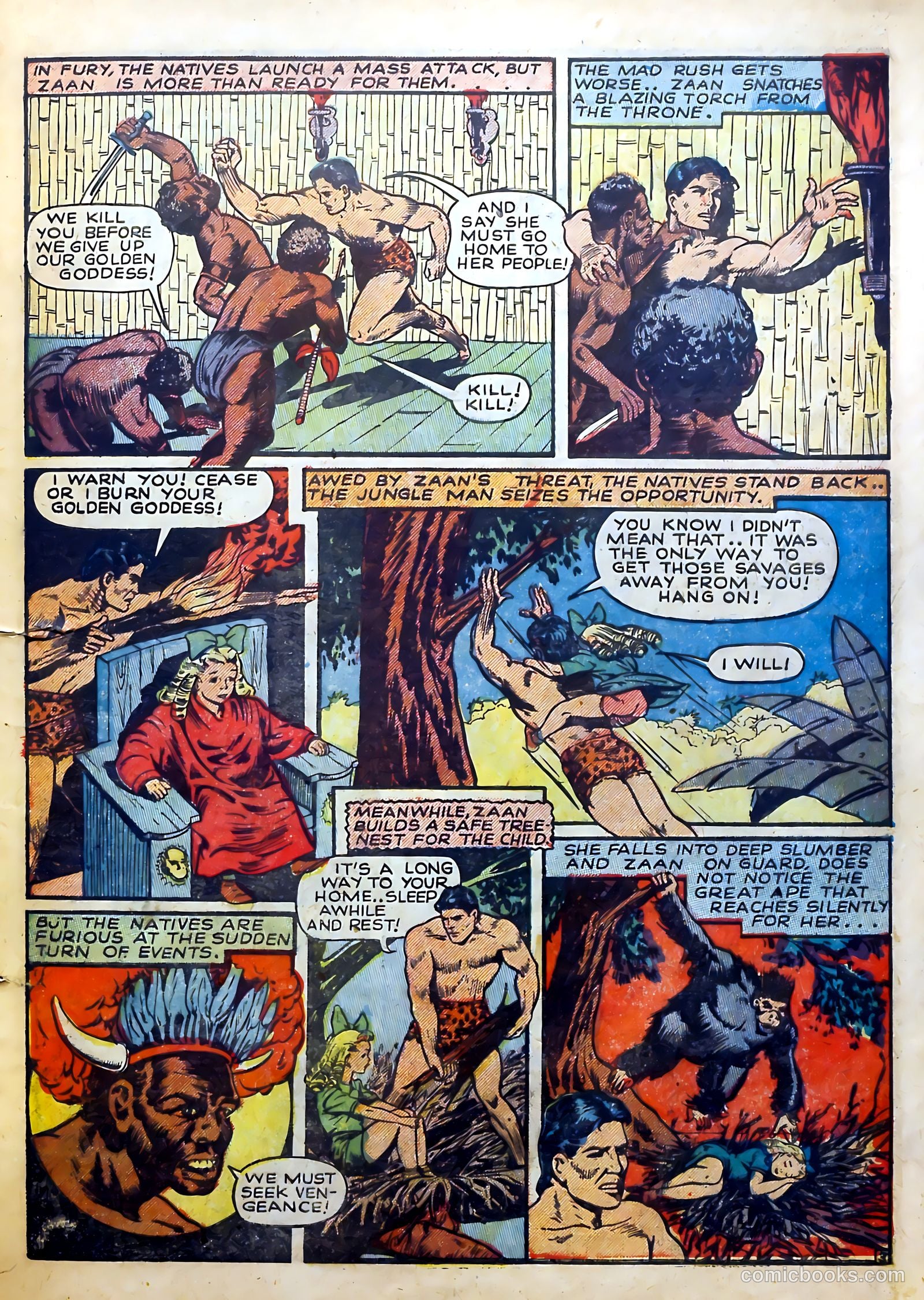 Blue Bolt #112 (1952) — page 23 of 36