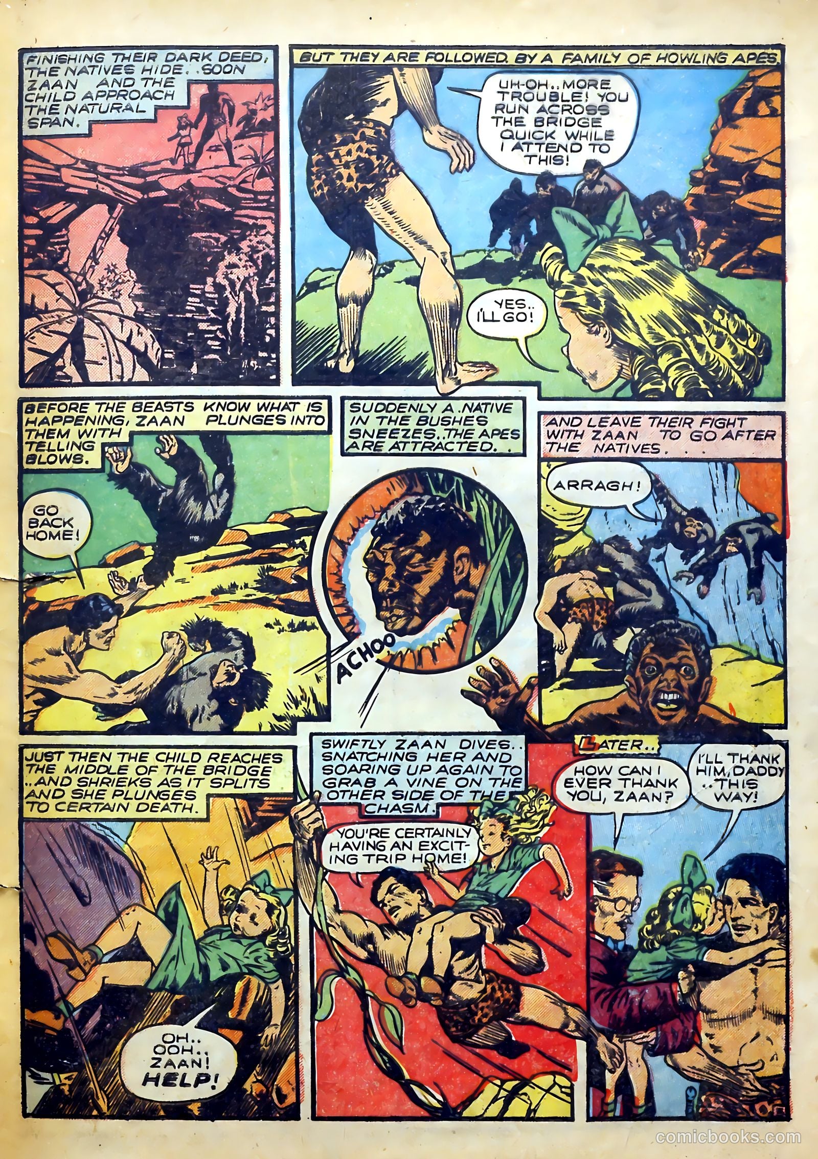 Blue Bolt #112 (1952) — page 25 of 36