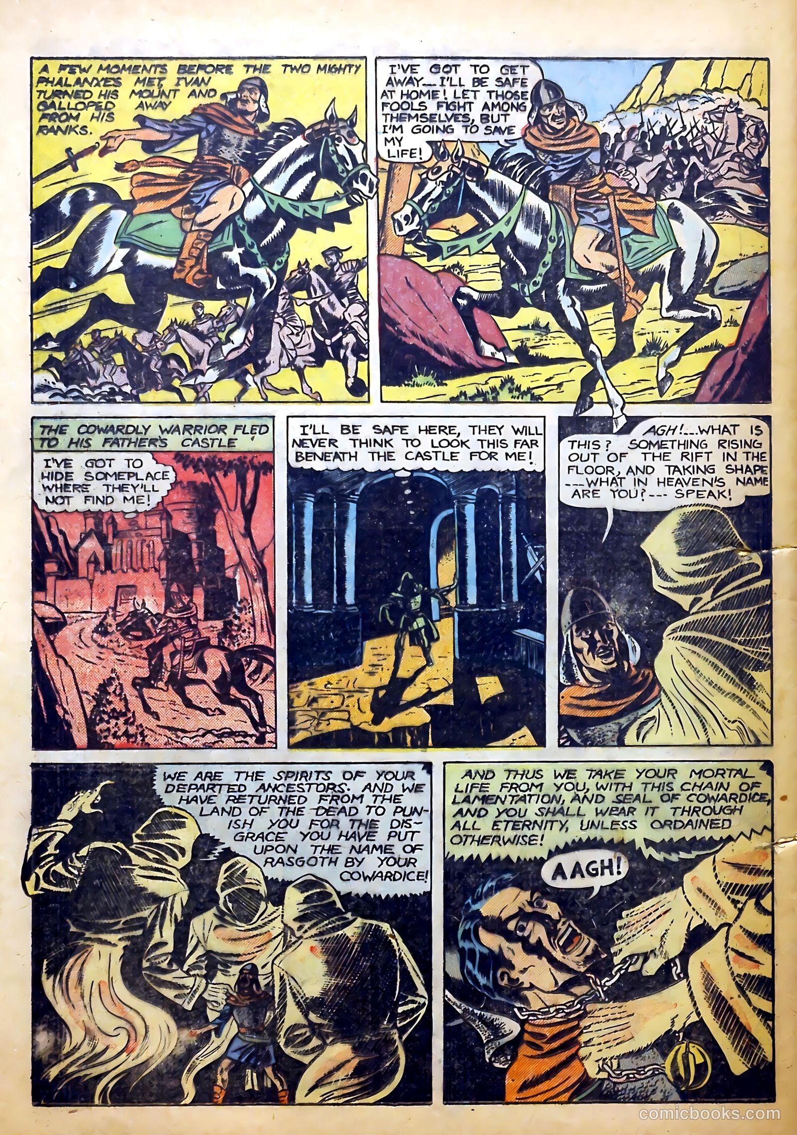 Blue Bolt #112 (1952) — page 28 of 36