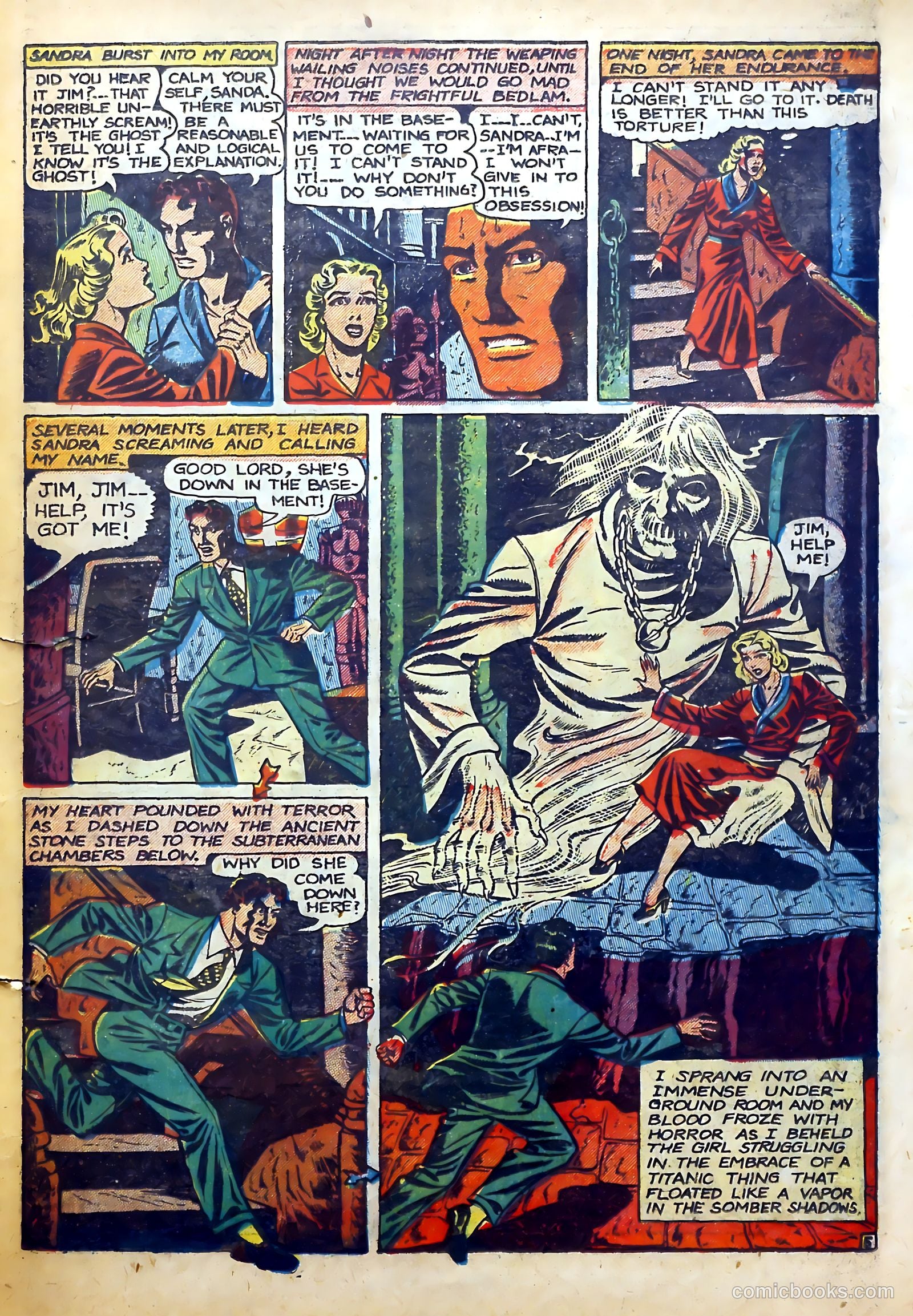 Blue Bolt #112 (1952) — page 31 of 36