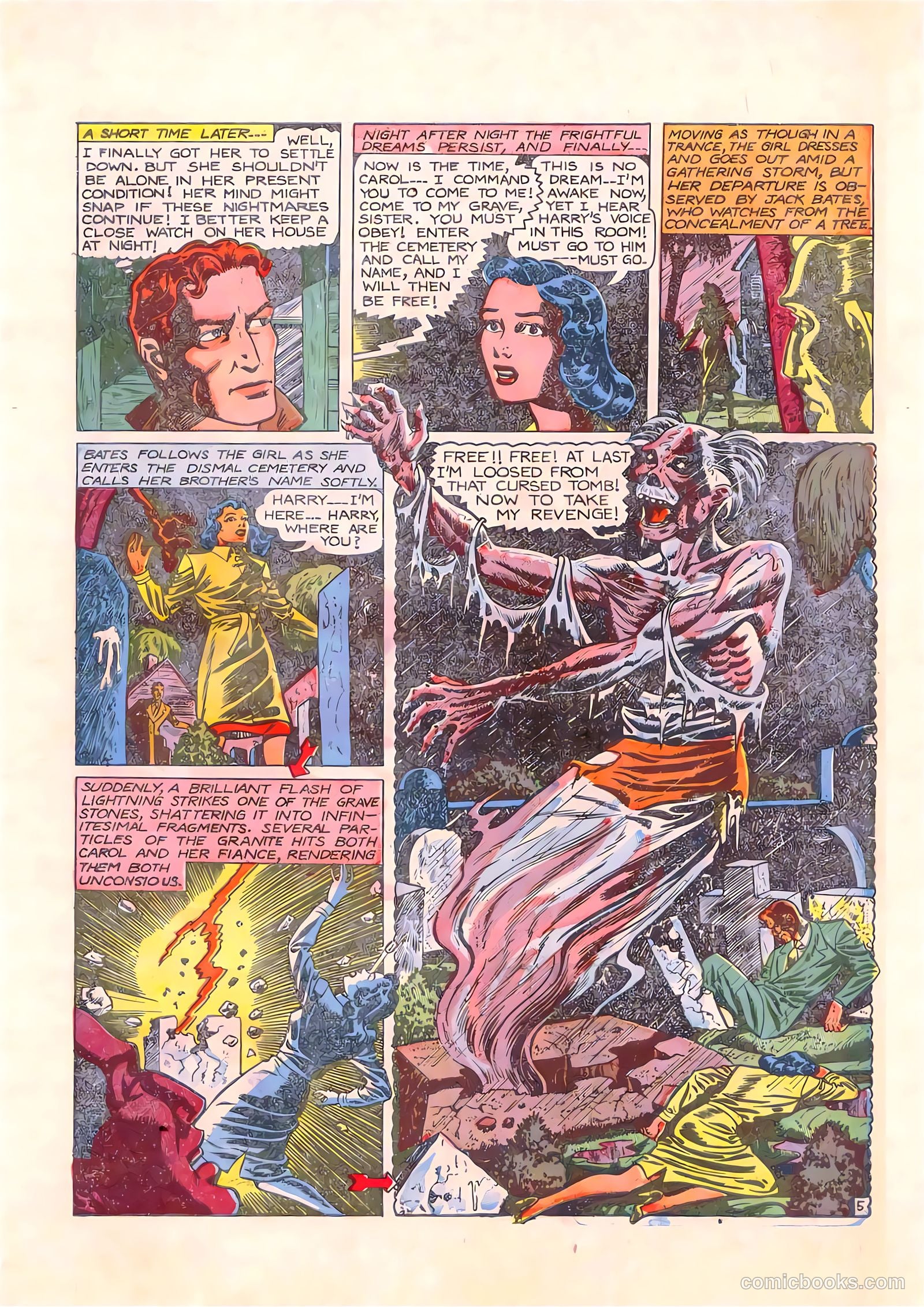 Blue Bolt #113 (1952) — page 7 of 36