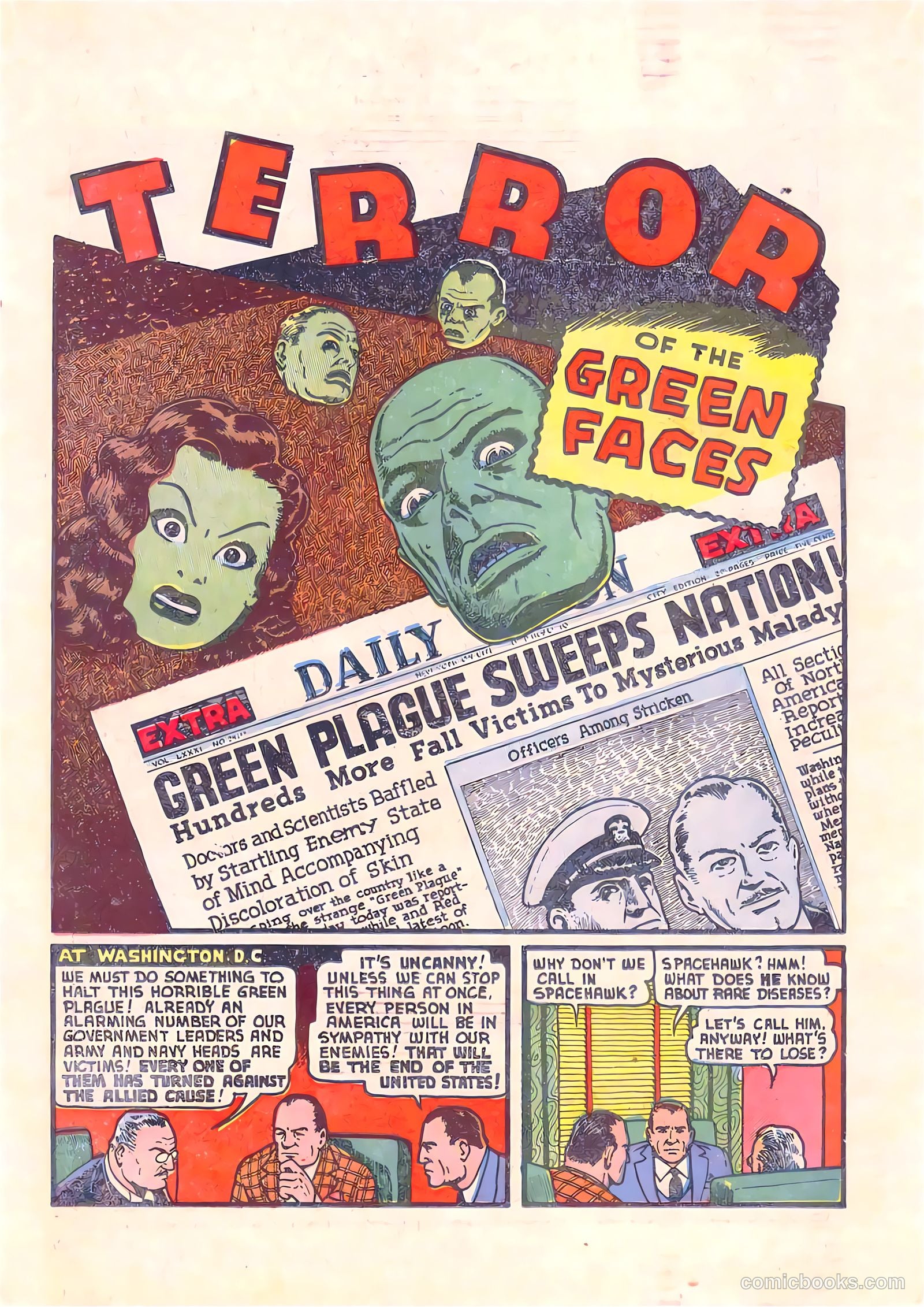 Blue Bolt #113 (1952) — page 18 of 36