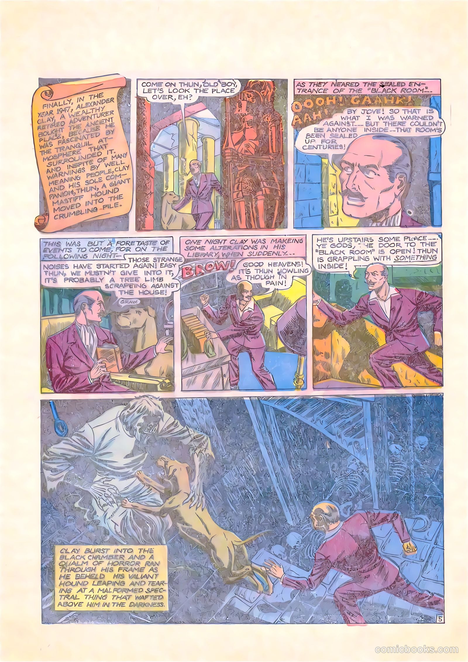 Blue Bolt #113 (1952) — page 32 of 36