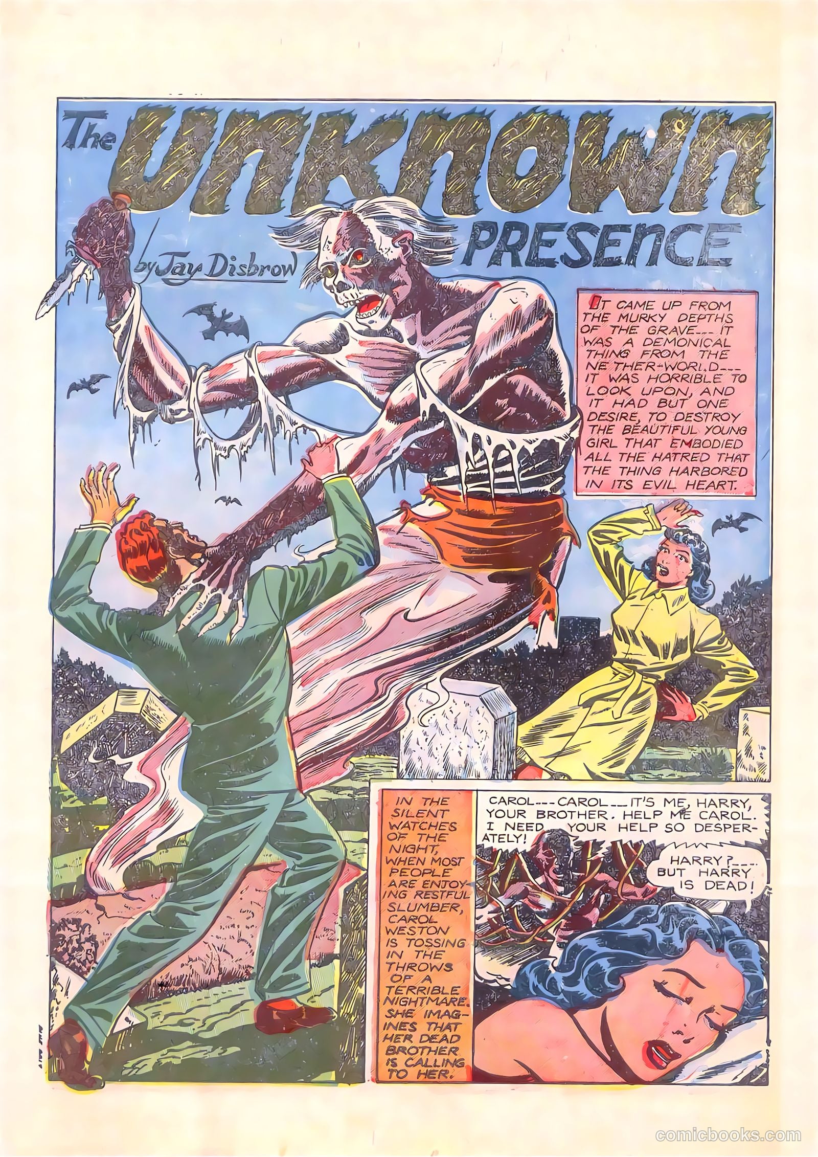 Blue Bolt #115 (1952) — page 3 of 35