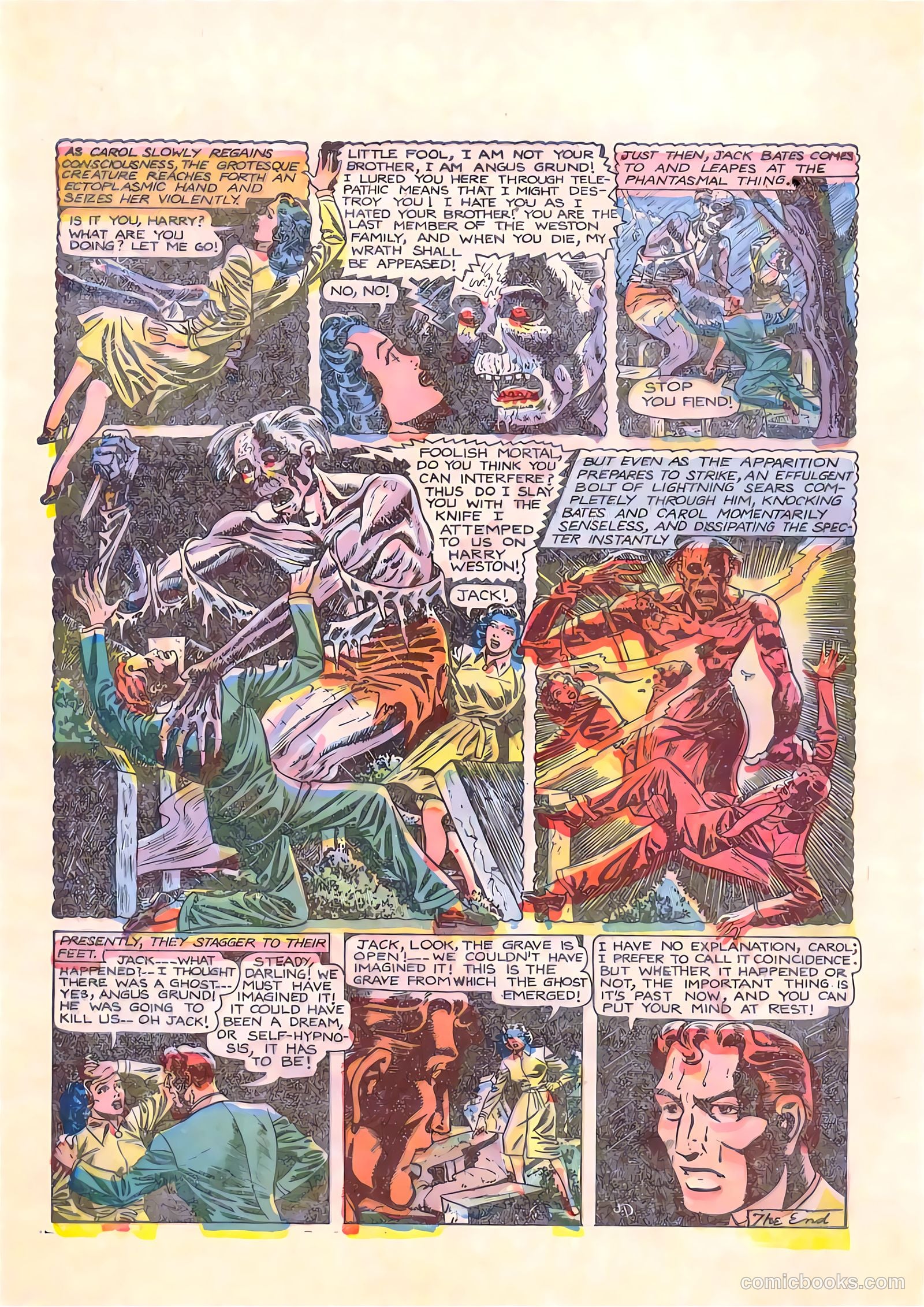 Blue Bolt #115 (1952) — page 8 of 35