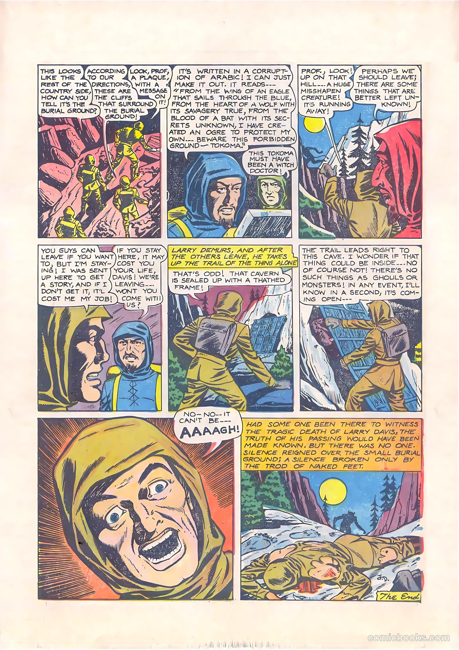 Blue Bolt #115 (1952) — page 15 of 35