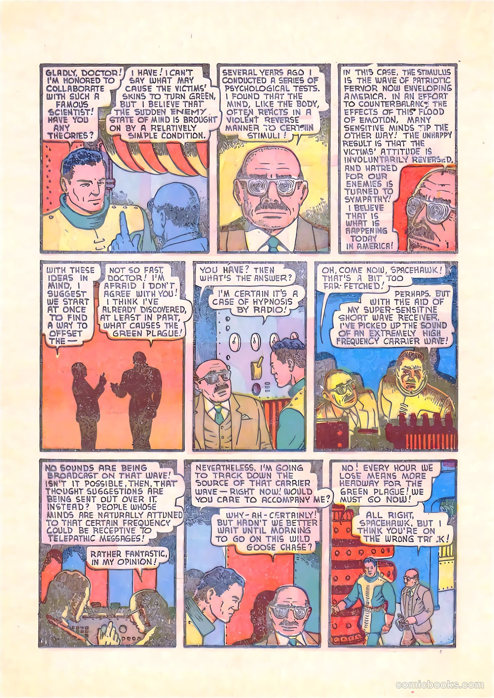Blue Bolt #115 (1952) — page 20 of 35