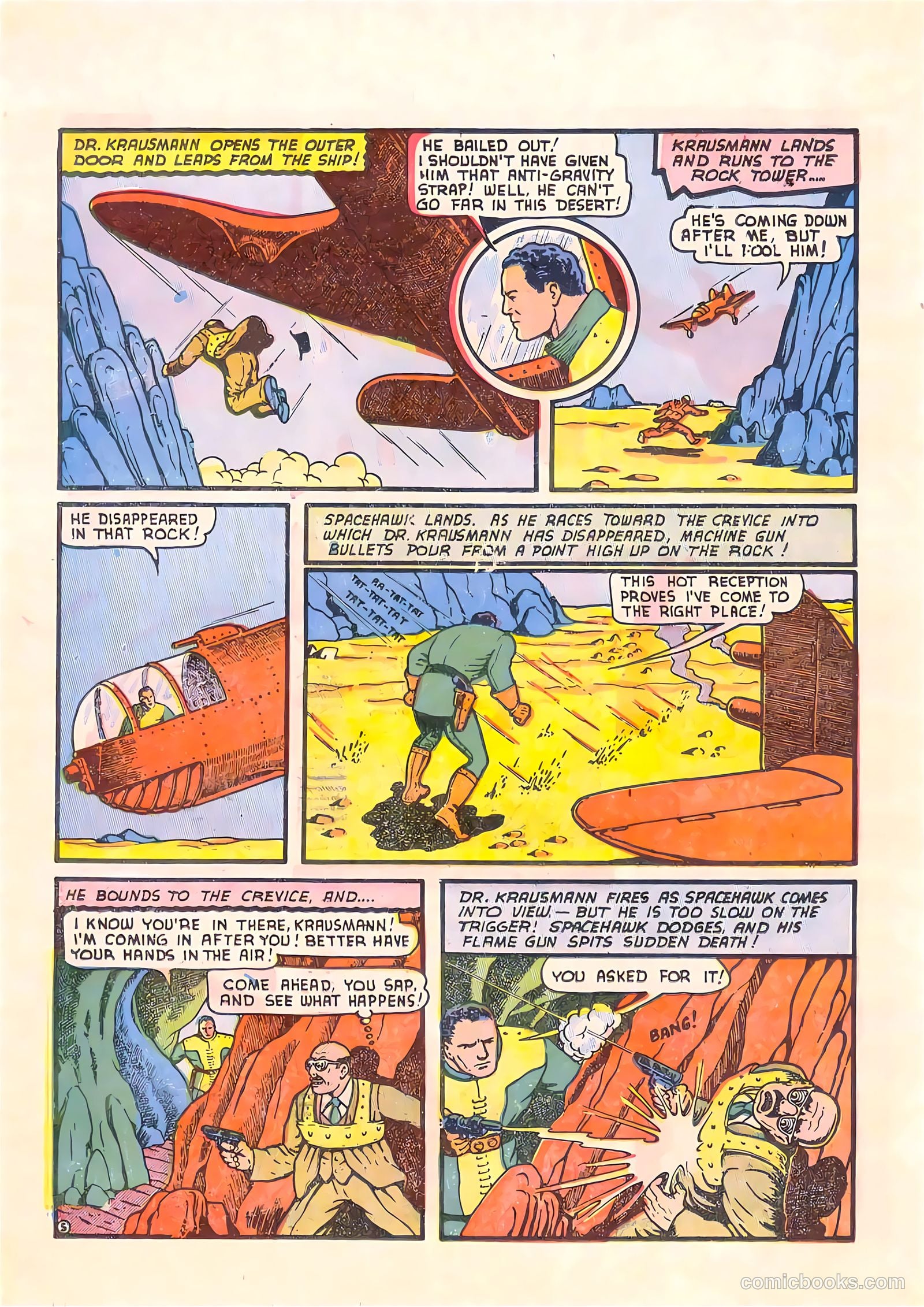 Blue Bolt #115 (1952) — page 22 of 35