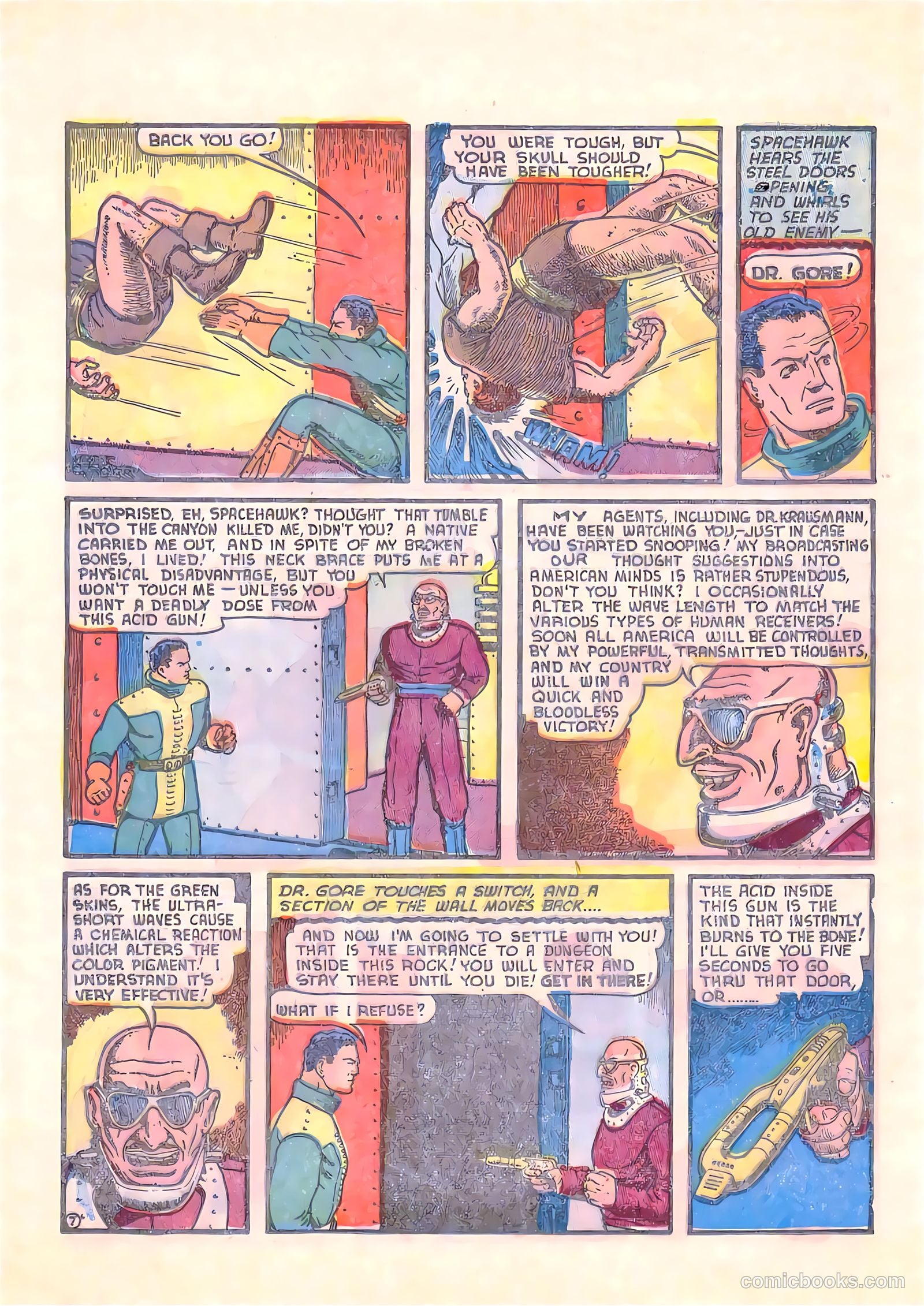 Blue Bolt #115 (1952) — page 24 of 35